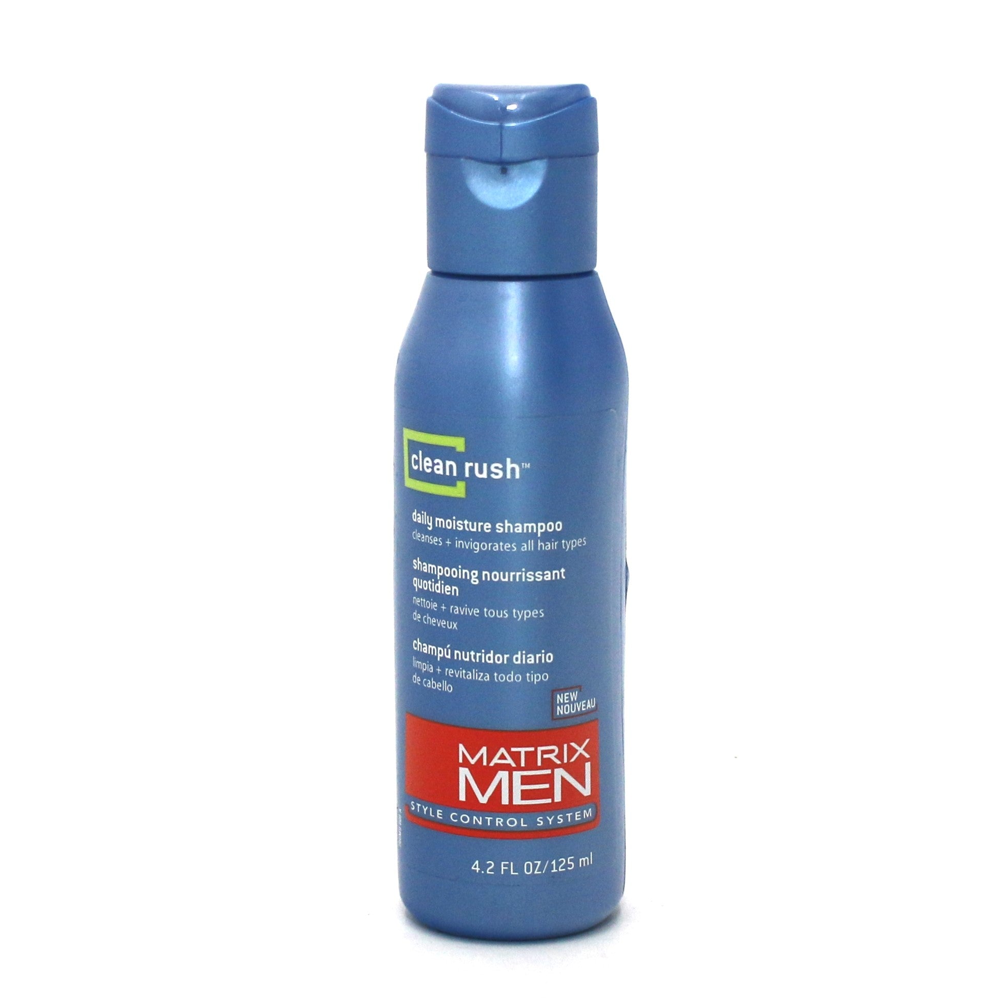 Matrix Men Clean Rush Daily Moisture Shampoo 4.2 oz - Overstock Beauty Supply