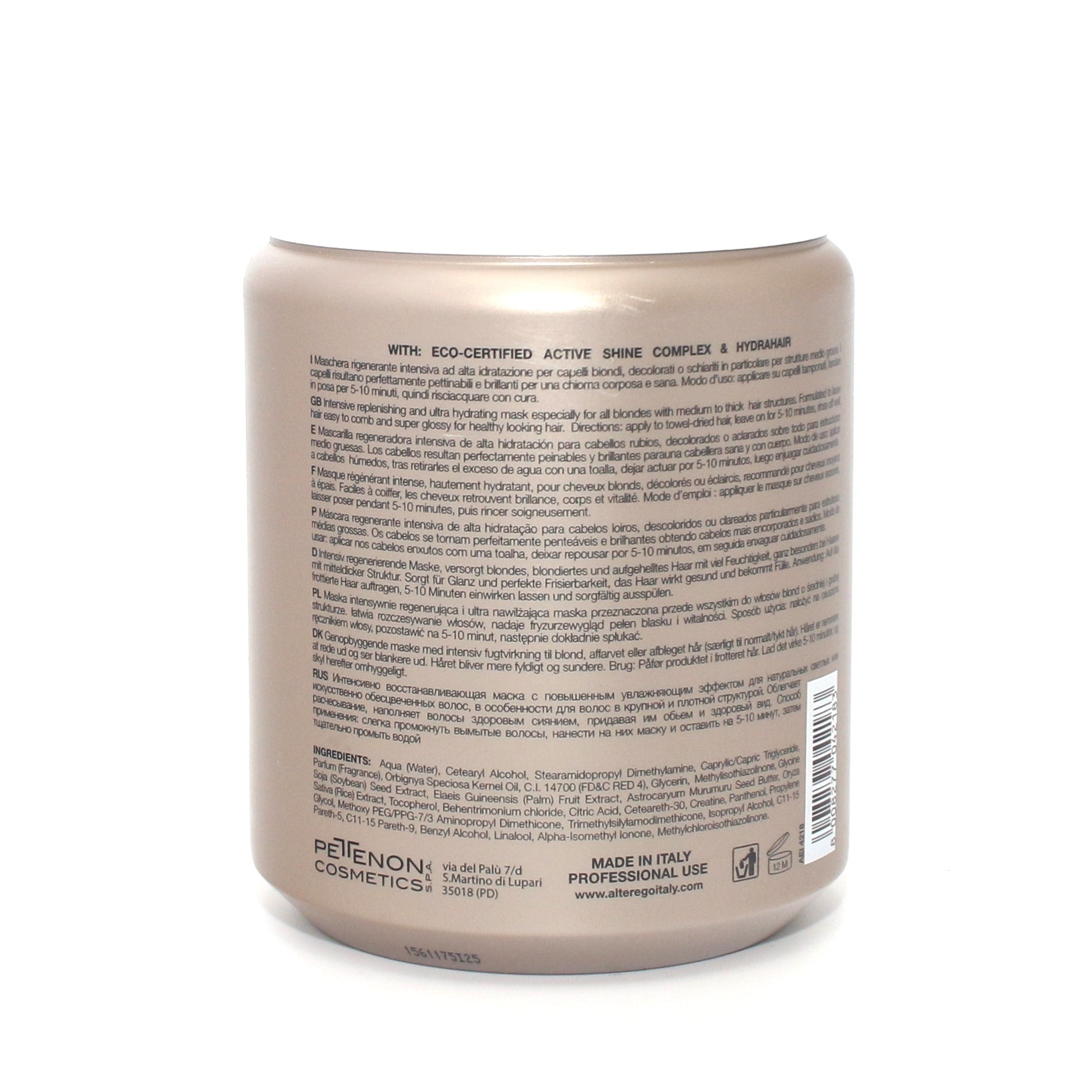 Alter Ego Be Blonde Pure Illuminating Mask 33.8 oz - Overstock Beauty Supply