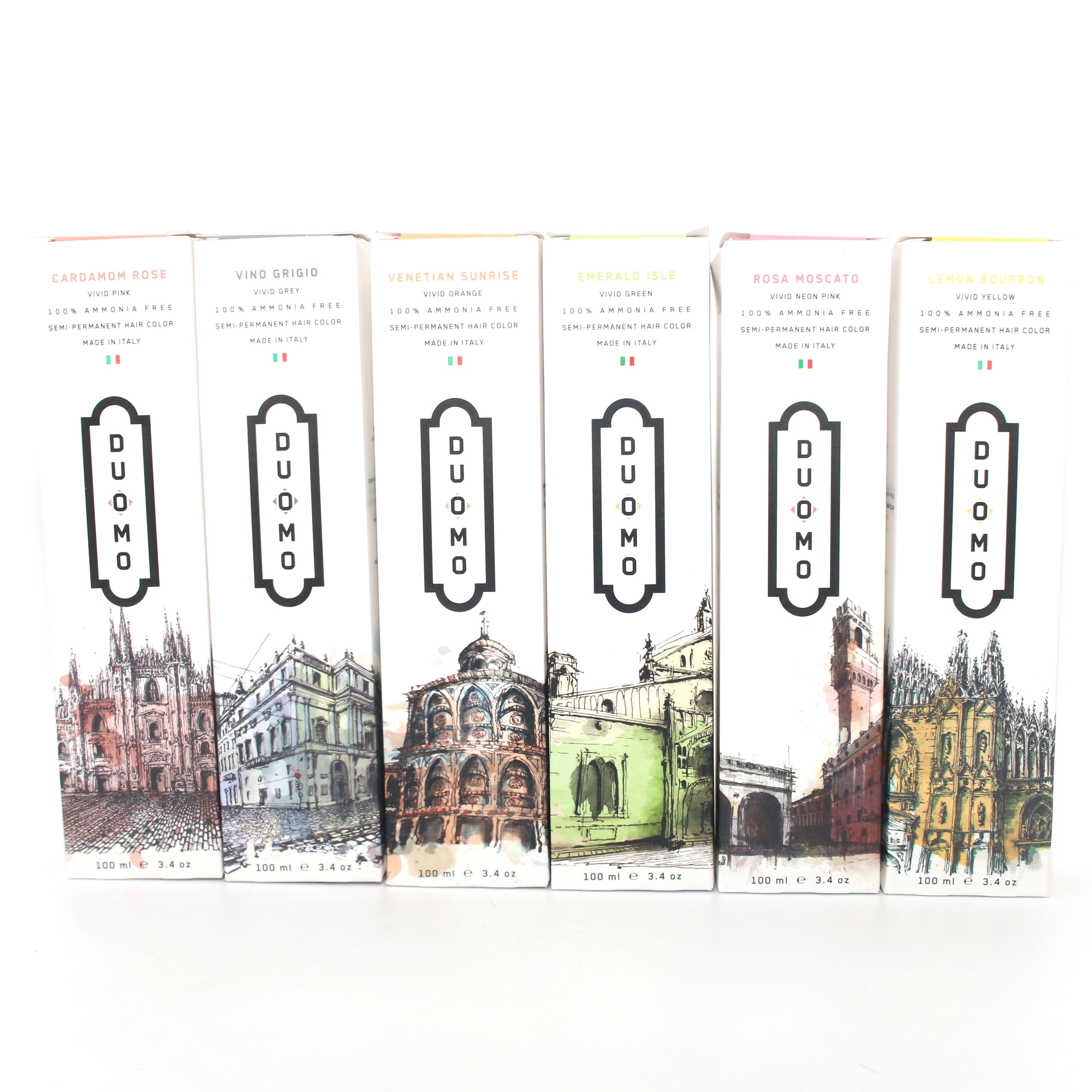 Duomo Ammonia Free Semi Permanent Hair Color 3.4 oz - Overstock Beauty Supply