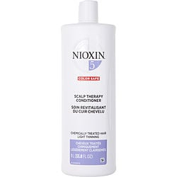 Nioxin System 5 Scalp Therapy Conditioner For Light thinning Chemically Treated hair 33.8 oz