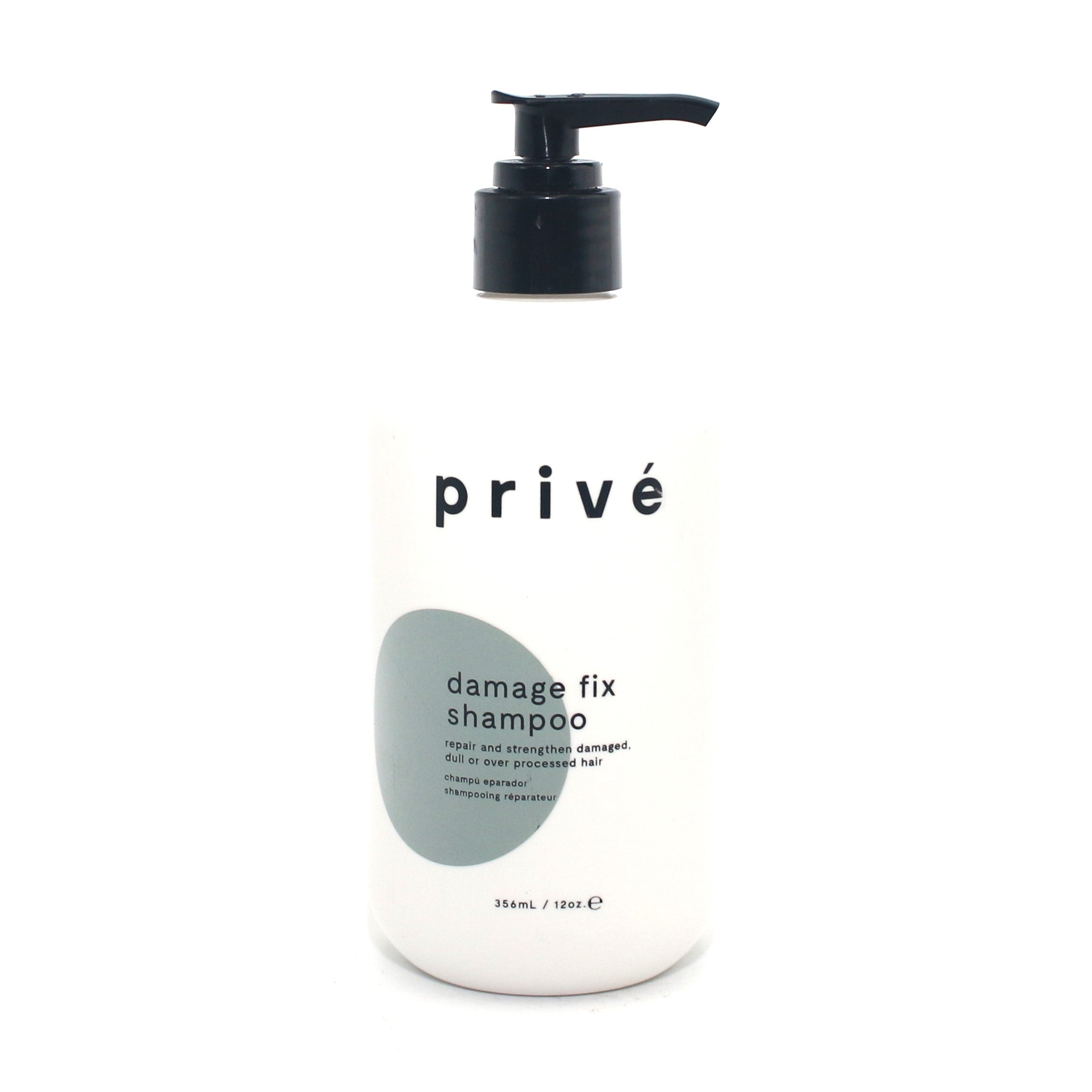 Prive Damage Fix Shampoo 12 oz - Overstock Beauty Supply