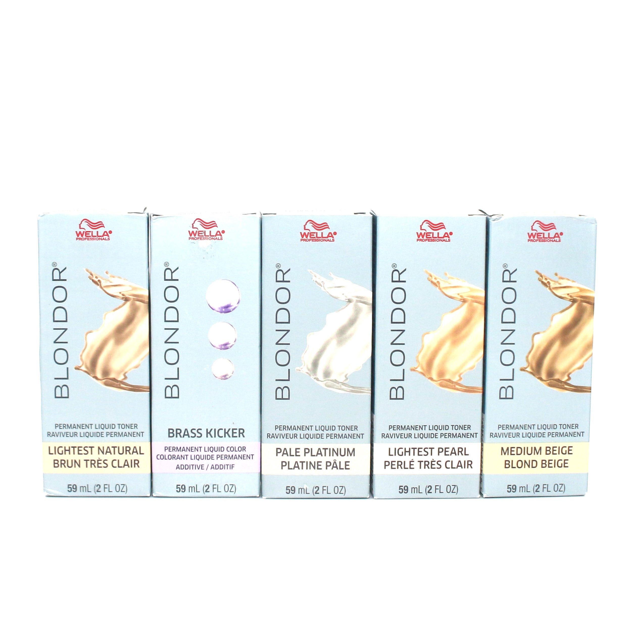 Wella Blondor Permanent Liquid Toner 2 oz - Overstock Beauty Supply