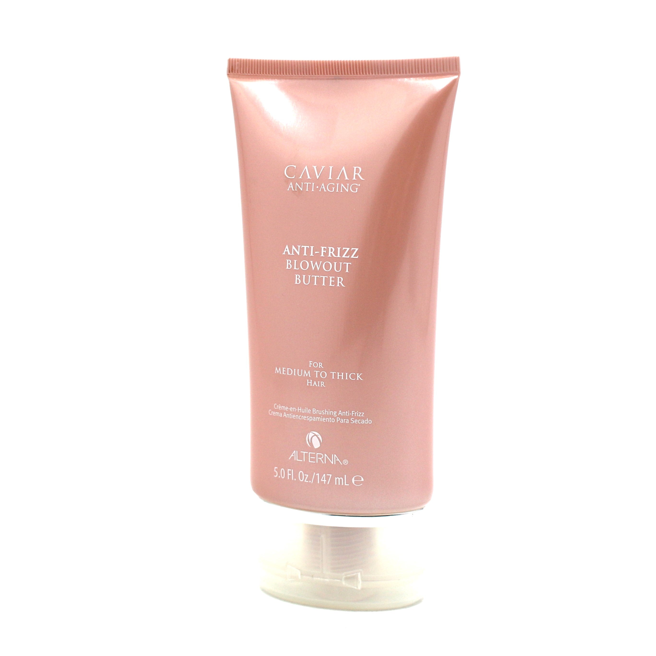 Alterna Cavviar Anti Frizz Blowout Butter for Medium to Thick Hair 5 oz - Overstock Beauty Supply