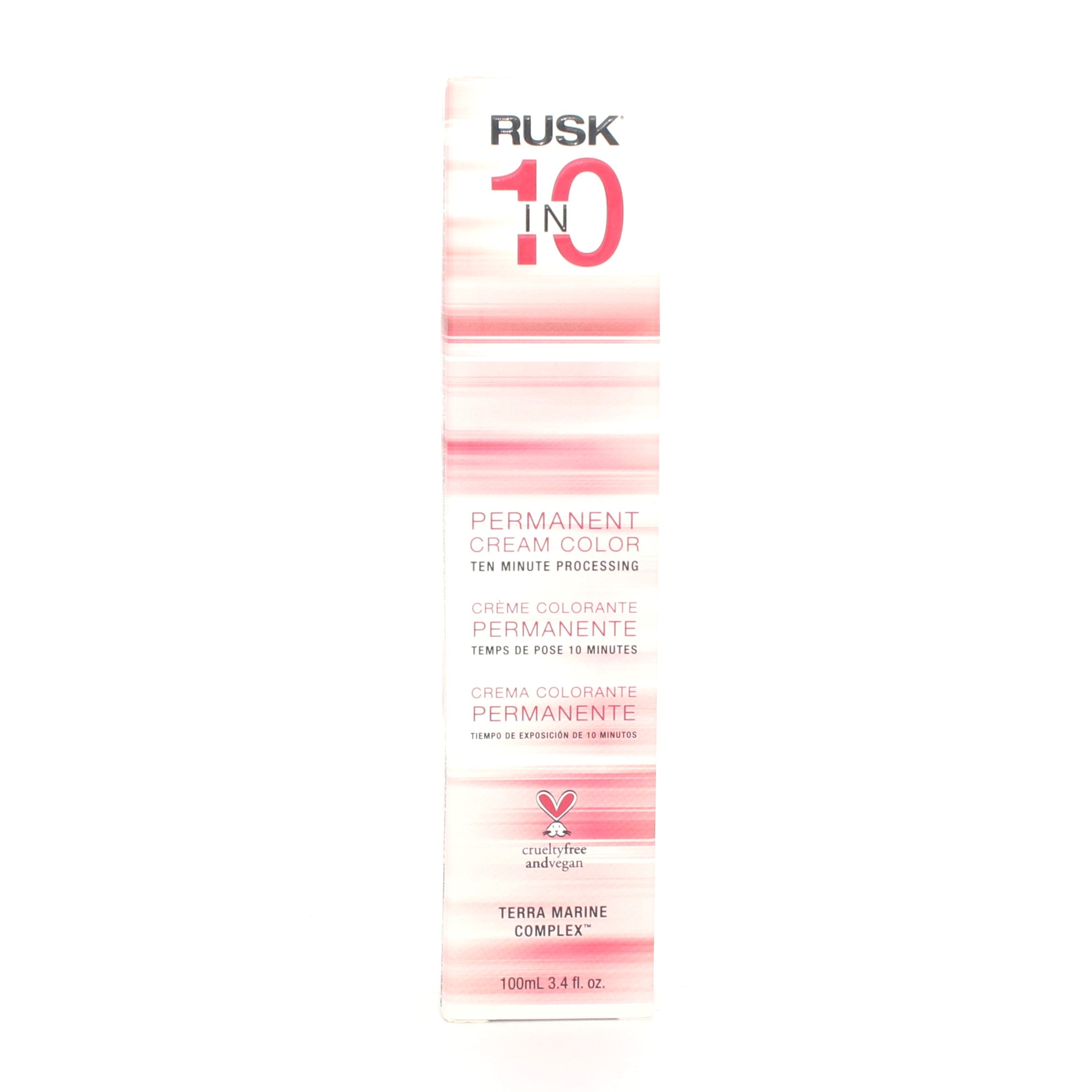 Rusk 10 In 1 Permanent Cream Color Ten Minute Processing 3.4 oz - Overstock Beauty Supply