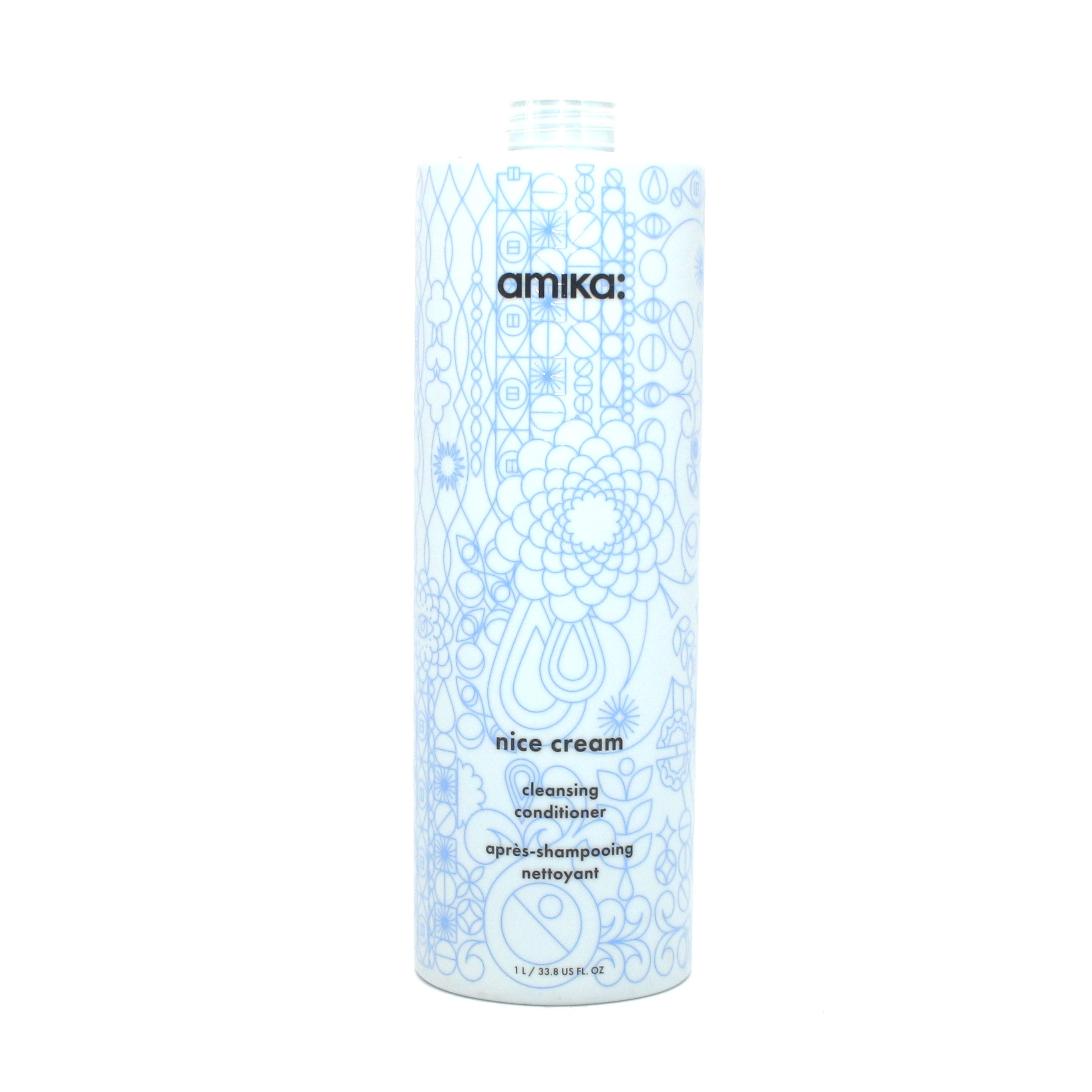 Amika Nice Cream Cleansing Conditioner 33.8 oz - Overstock Beauty Supply