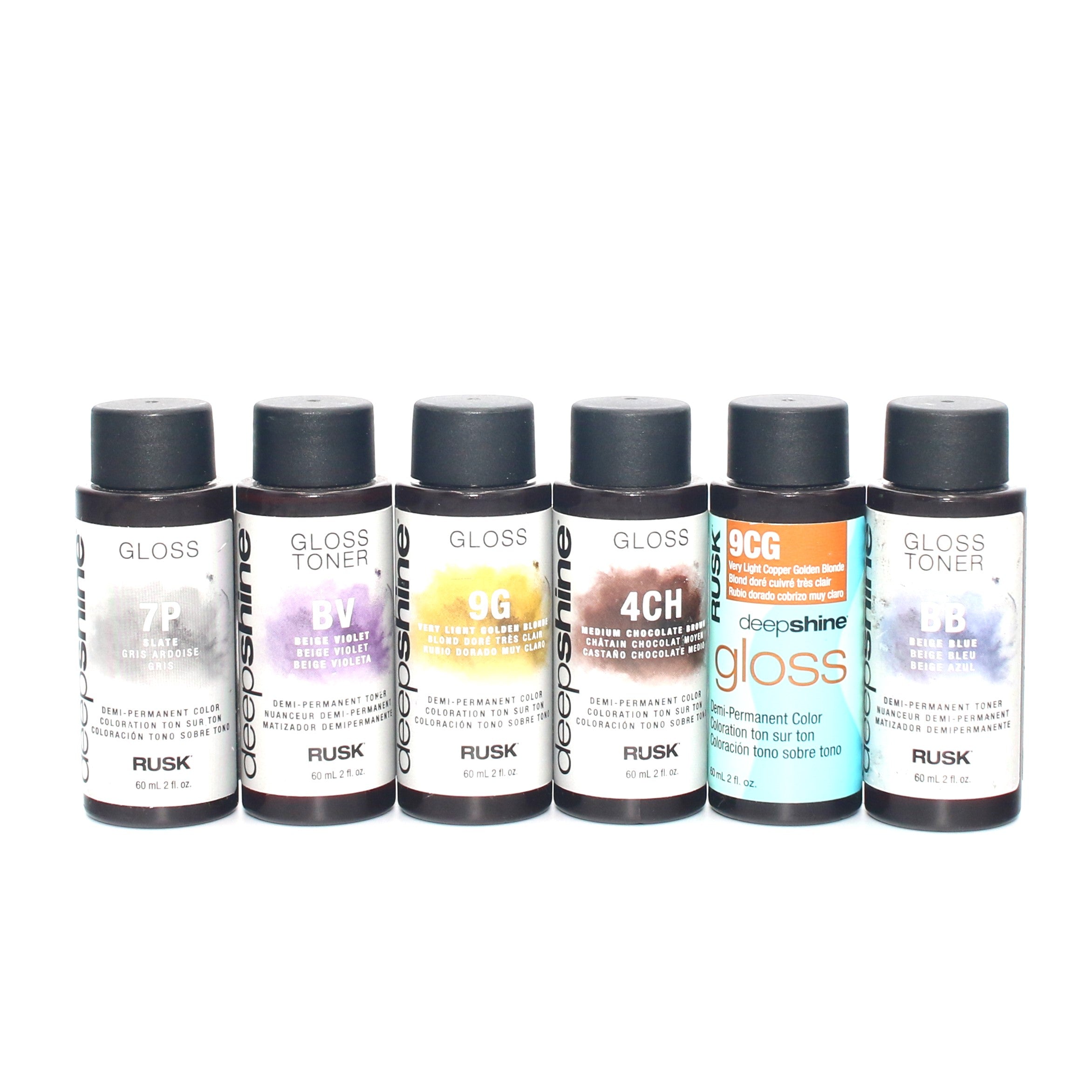 Rusk Deep Shine Gloss Demi Permanent Color 2 oz - Overstock Beauty Supply