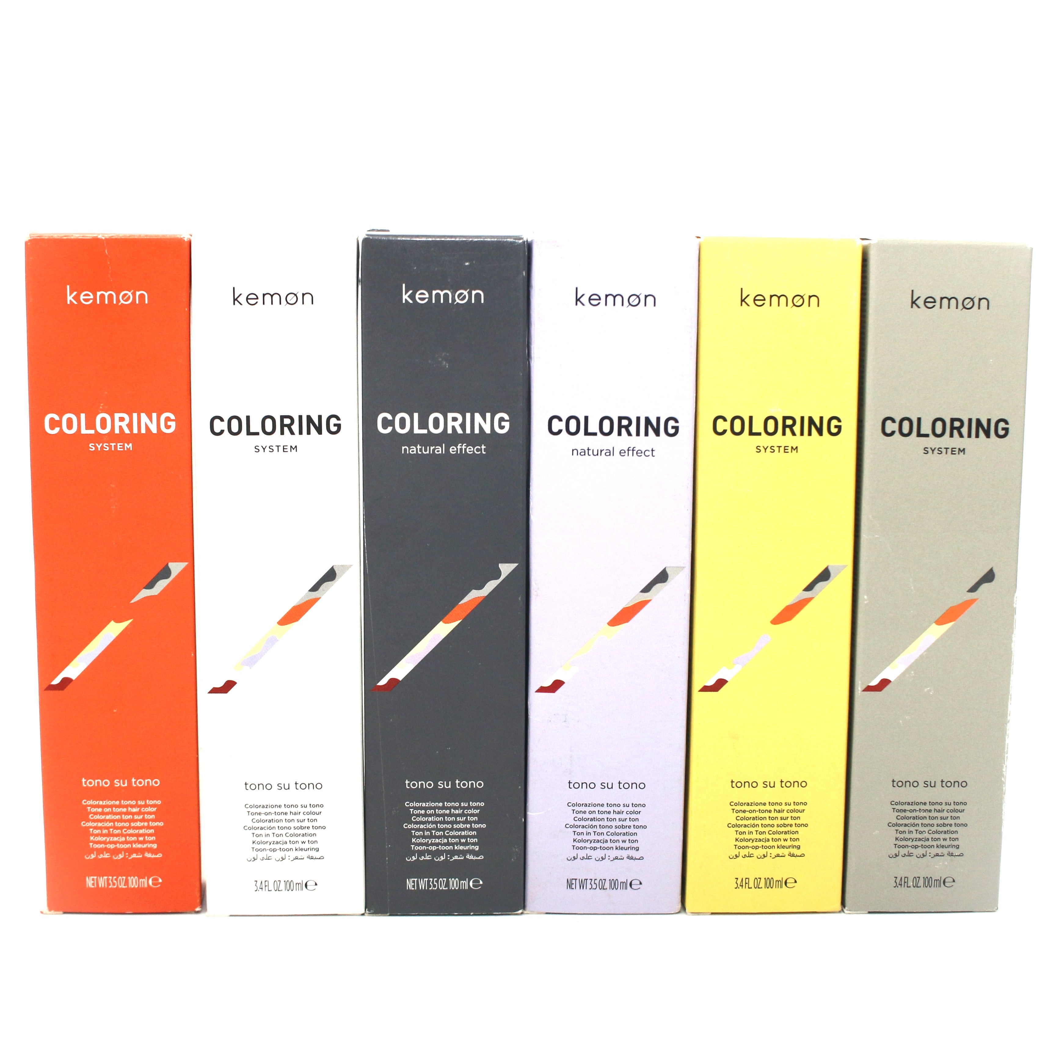 Kemon Coloring System/Natural Effect Tono Su Tono Tone on Tone Haircolour 3.4 oz - Overstock Beauty Supply