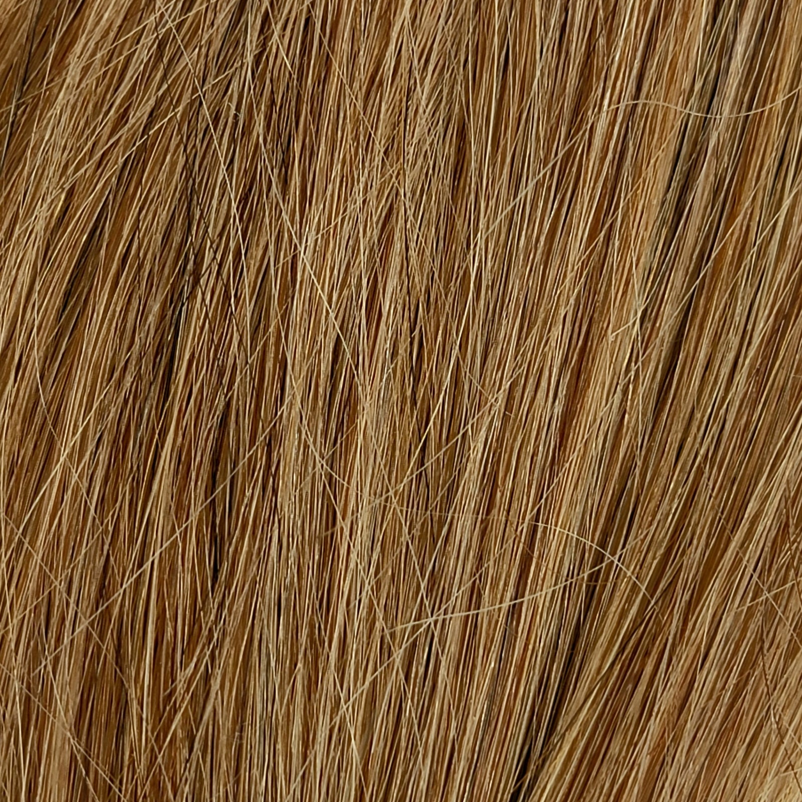 Babe 100% Human Hair Extensions Glam Bangs Side Swept Clip In Bangs Ginger #10