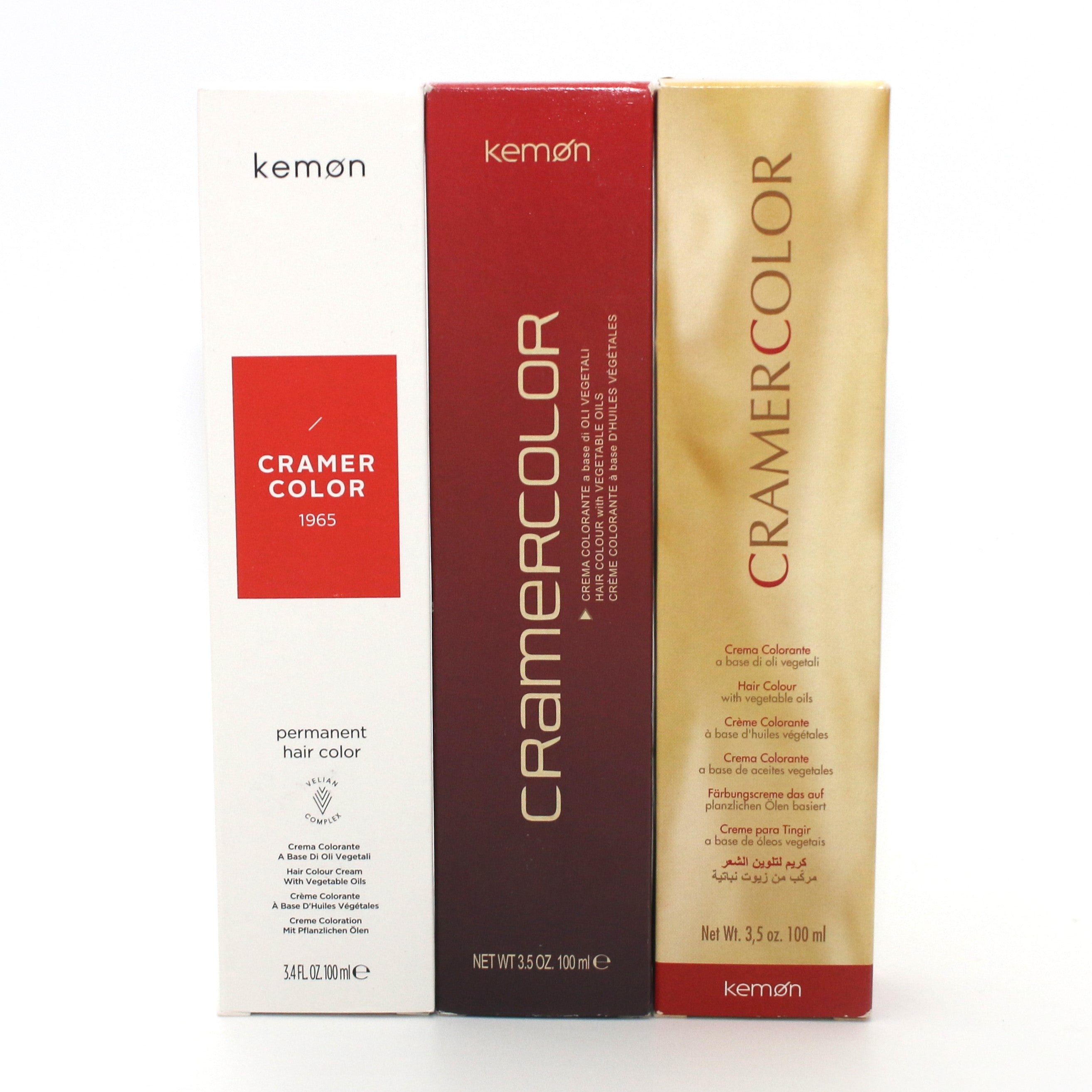 Kemon Cramer Color Permanent Hair Color 3.4 oz - Overstock Beauty Supply