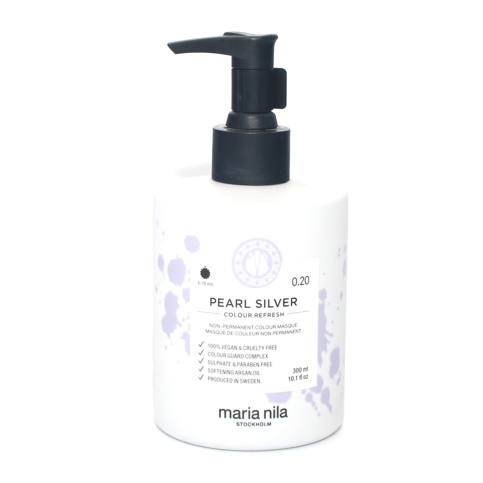 Maria Nila Pearl Silver Non Permanent Colour Masque 10.1 oz - Overstock Beauty Supply