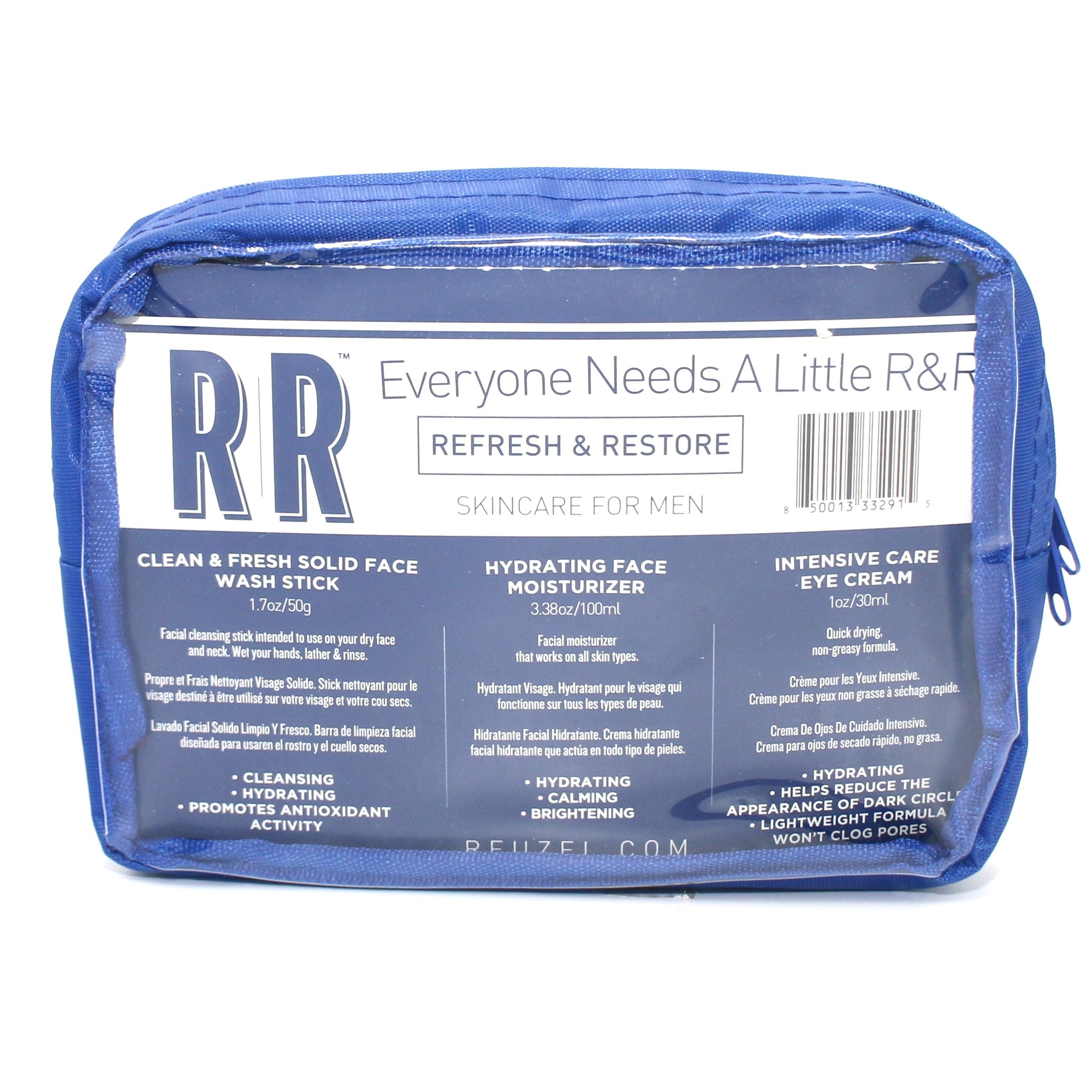 Reuzel RR Refresh & Restore Skincare Kit - Overstock Beauty Supply