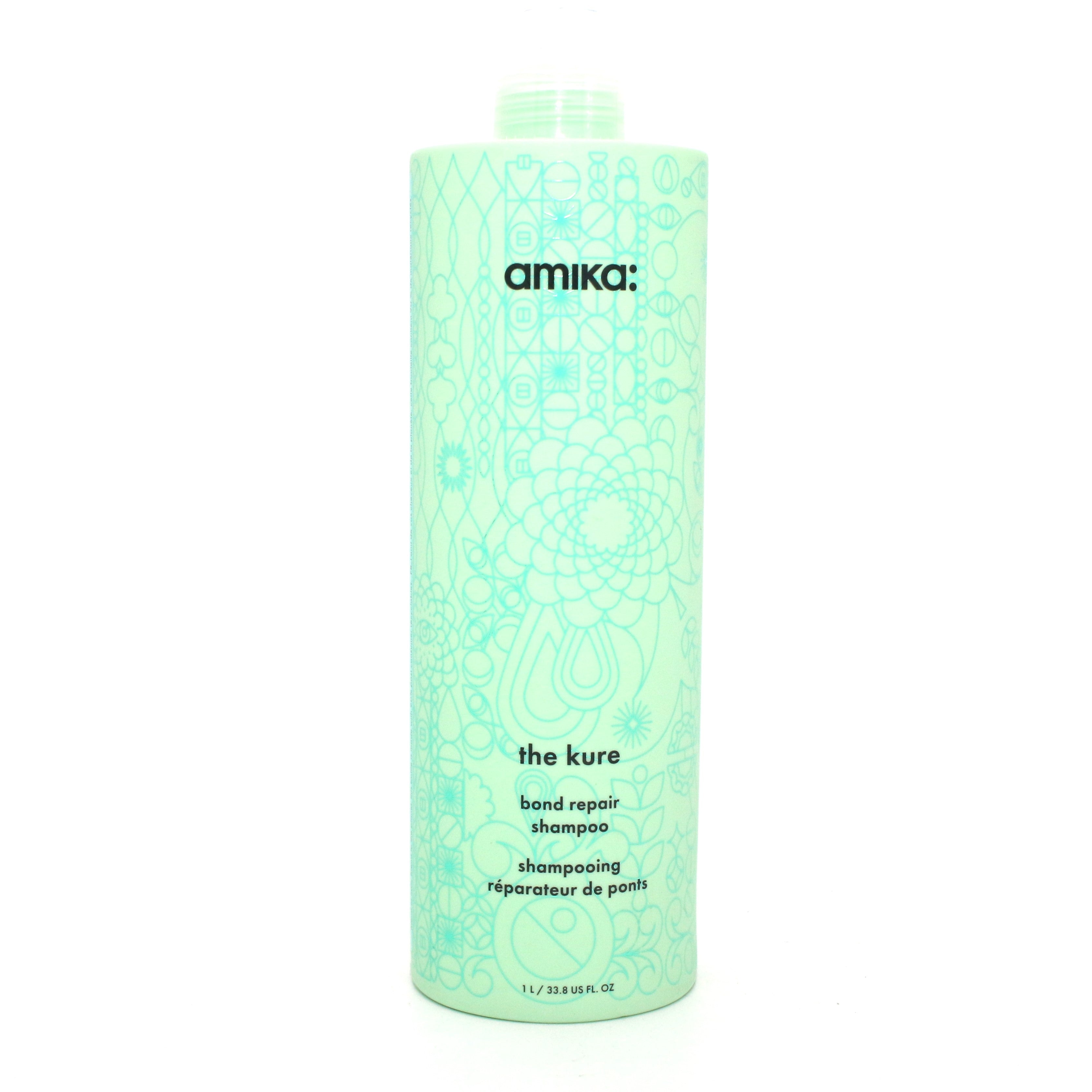 Amika The Kure Bond Repair Shampoo 33.8 oz - Overstock Beauty Supply