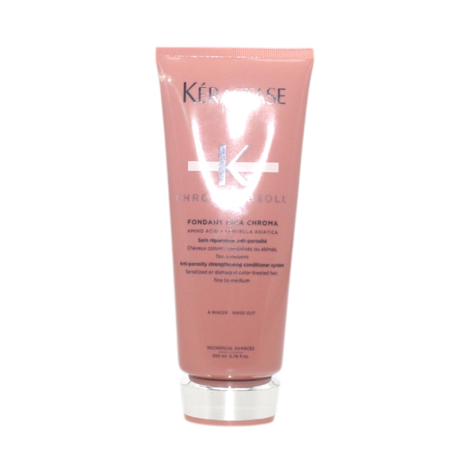 Kerastase Chroma Absolu Fondant Cica Chroma Conditioner for Damaged Hair 6.76 oz - Overstock Beauty Supply