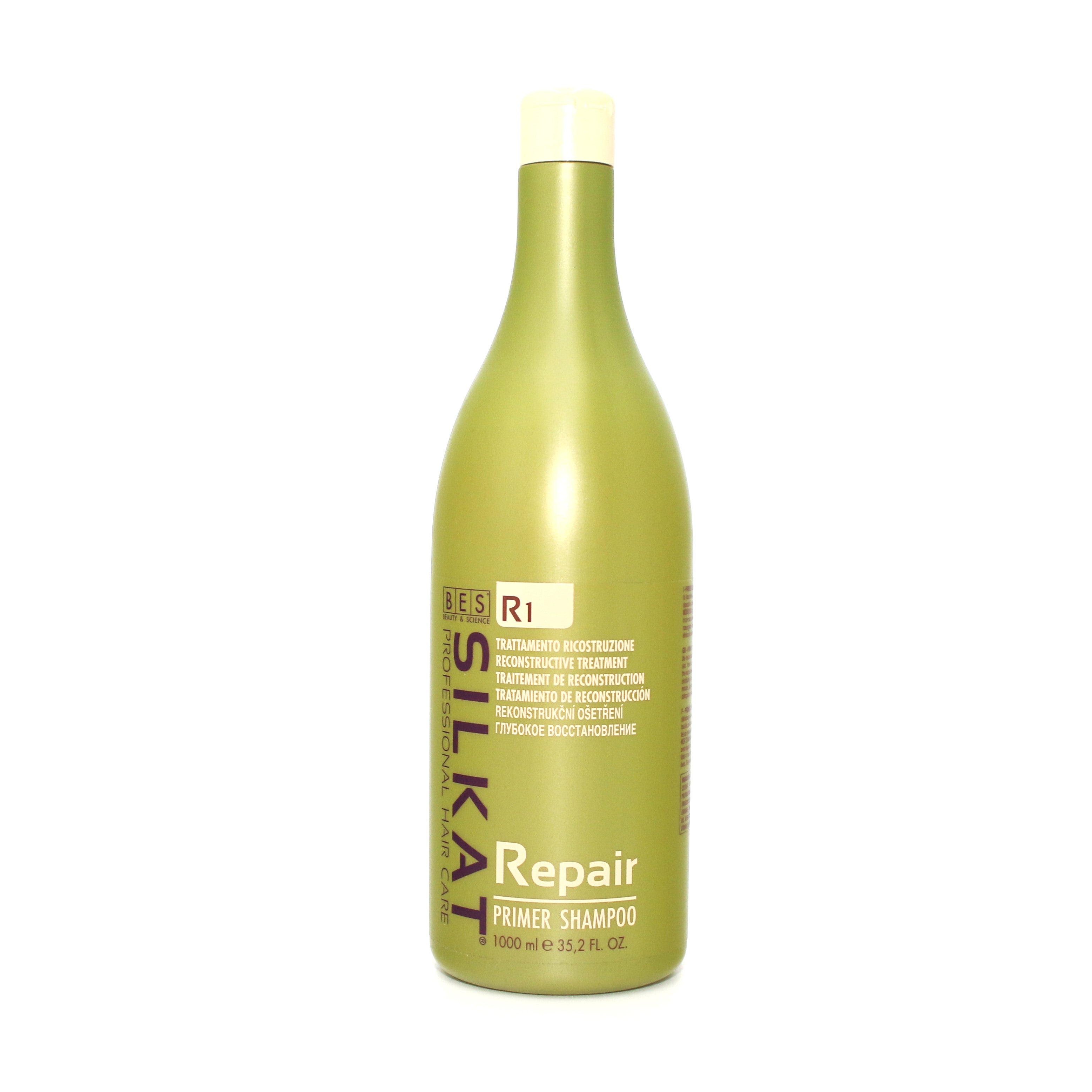 BES Silkat R1 Reconstructive Treatment Primer Shampoo 35.2 oz - Overstock Beauty Supply