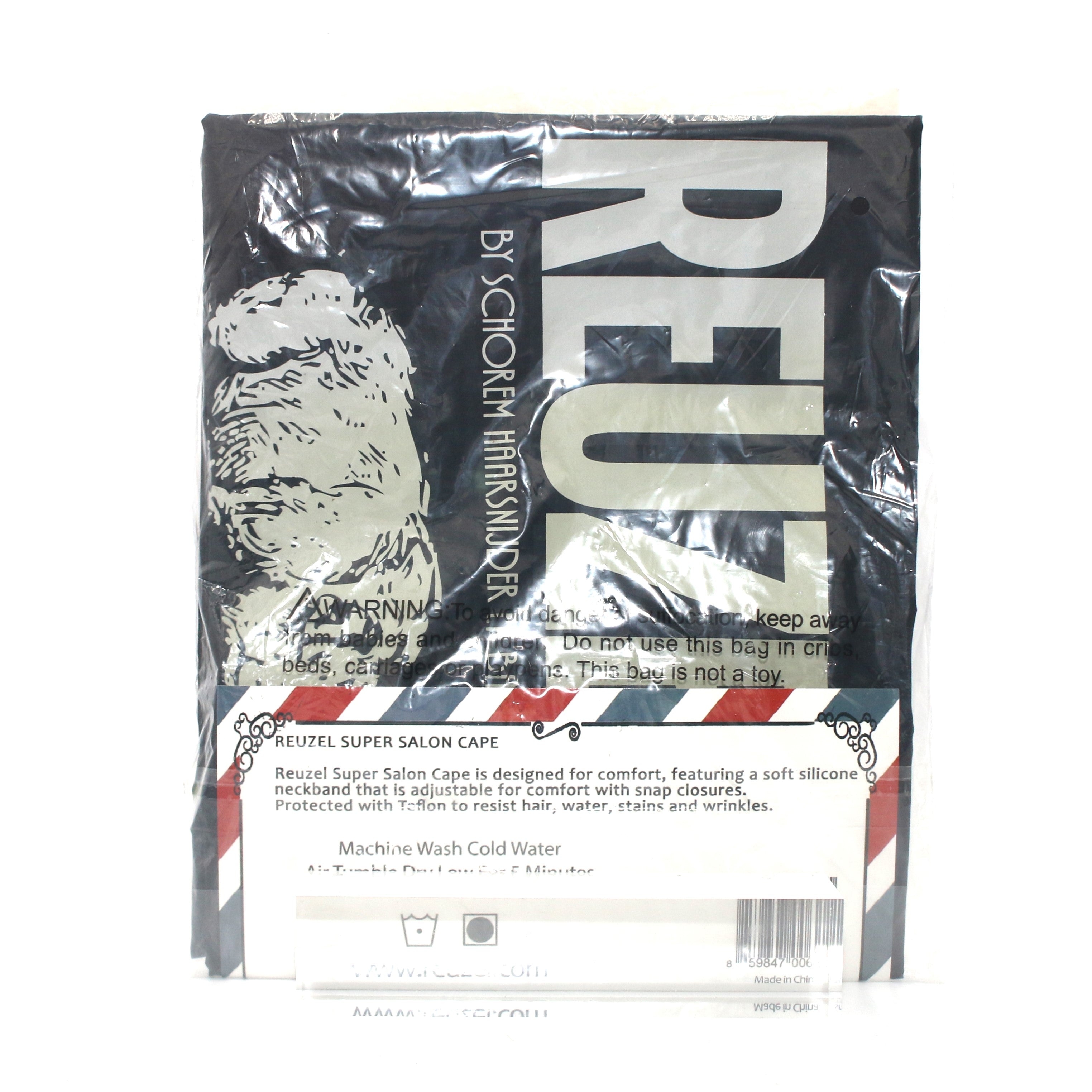 Reuzel Super Salon Cape - Overstock Beauty Supply