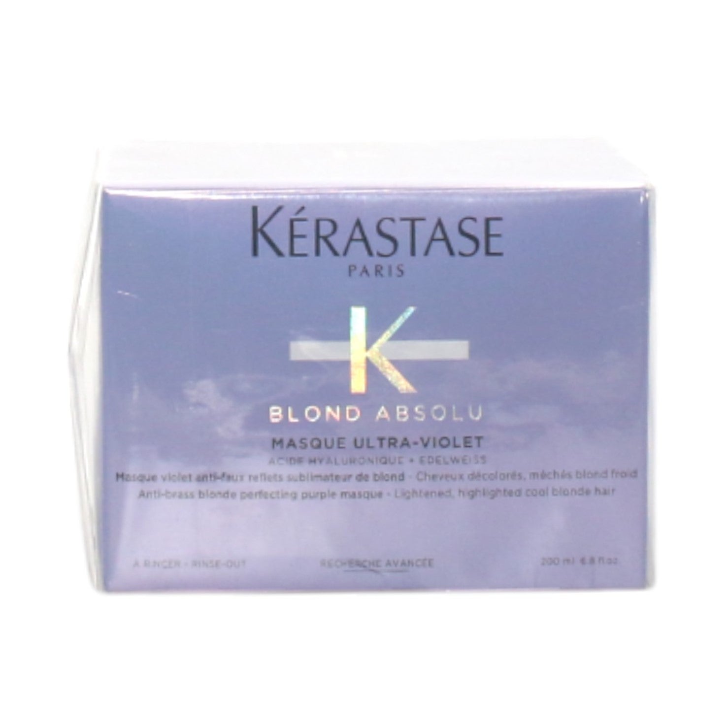 Kerastase Blond Absolu Anti Brass Blonde Purple Masque lightened Hair 6.8 oz - Overstock Beauty Supply