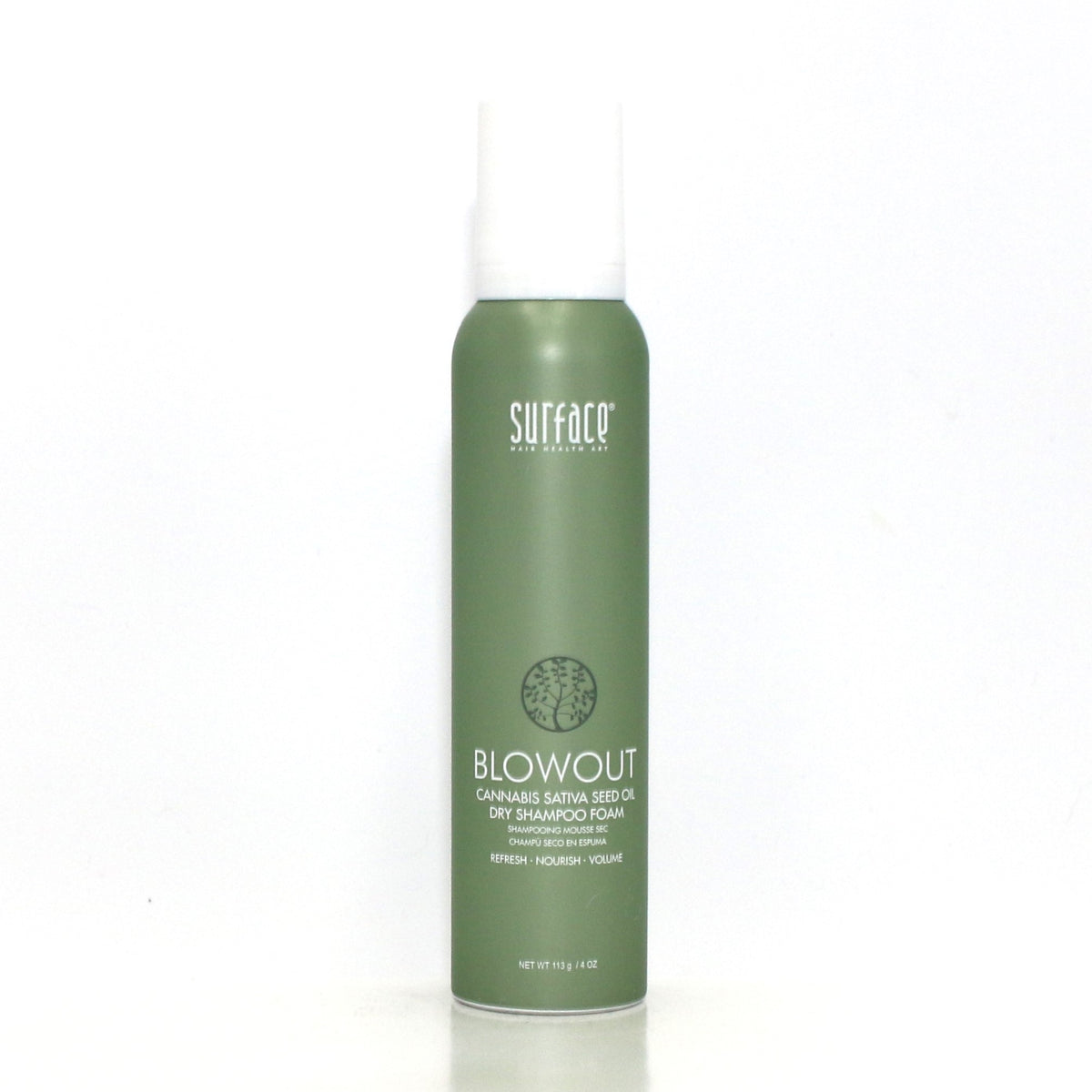 SURFACE Blowout Dry Shampoo Foam 4 oz Overstock Beauty Supply