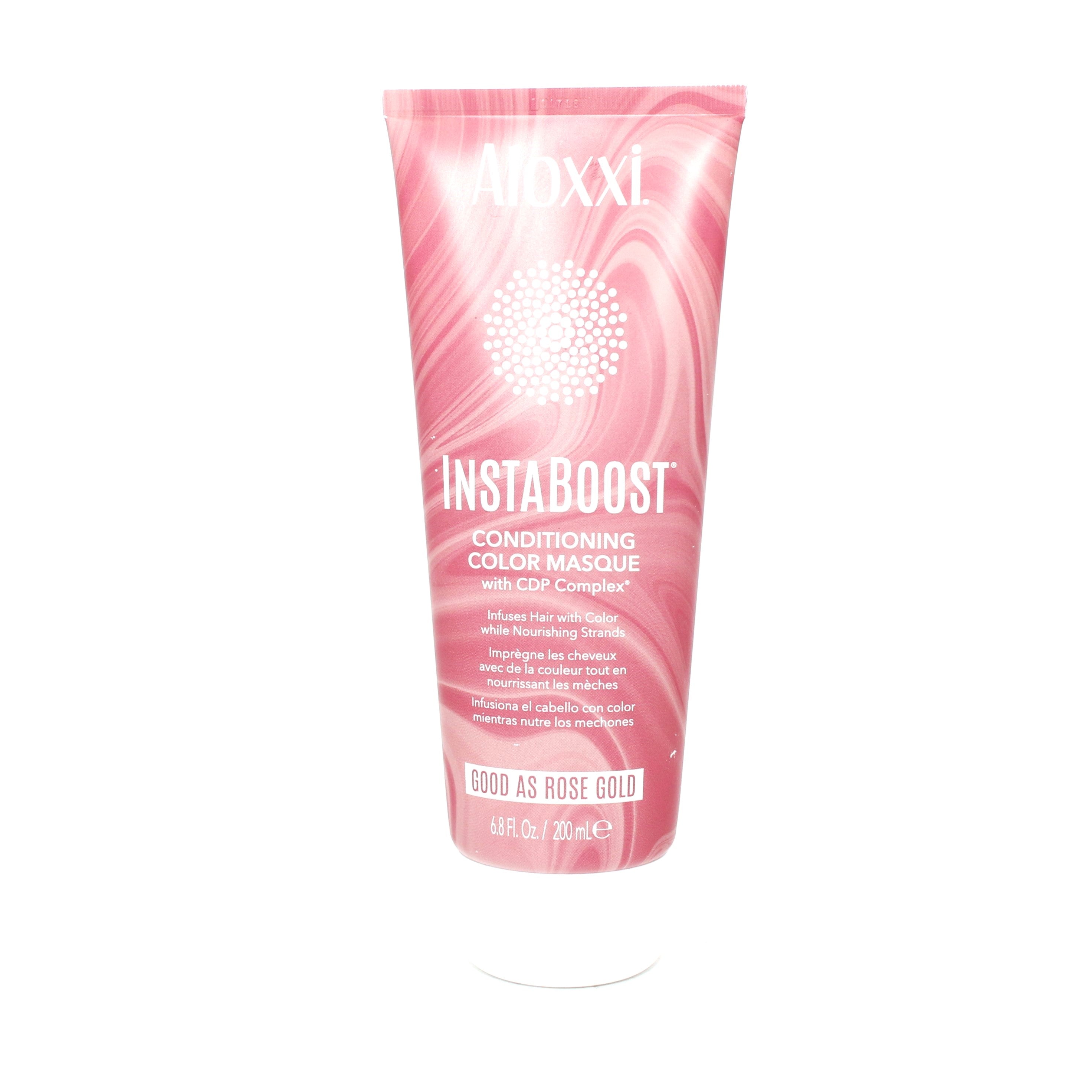 Aloxxi Instaboost Conditioning Color Masque Good As Rose Gold 6.8 oz - Overstock Beauty Supply