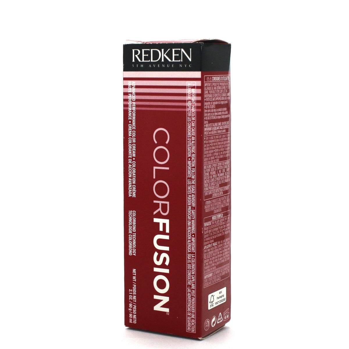Redken Color Fusion Natural Balance Color Cream - 2.1 Oz, Advanced Performance Formula