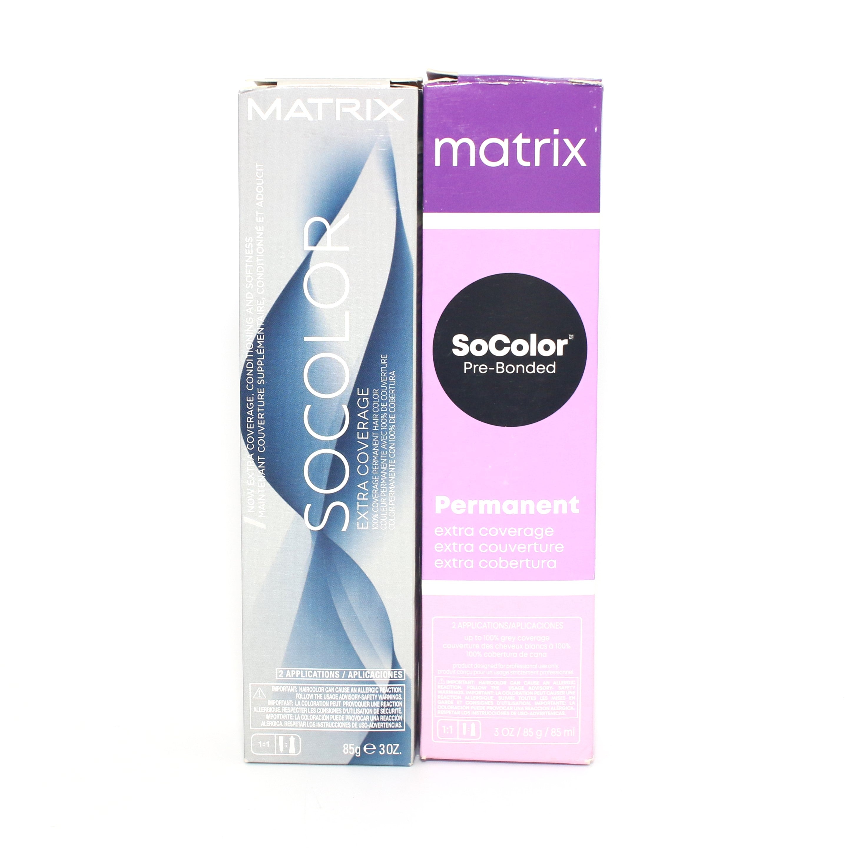 Matrix SoColor Extra Coverage 100% Coverage Permanent Hair Color 3 oz - Overstock Beauty Supply