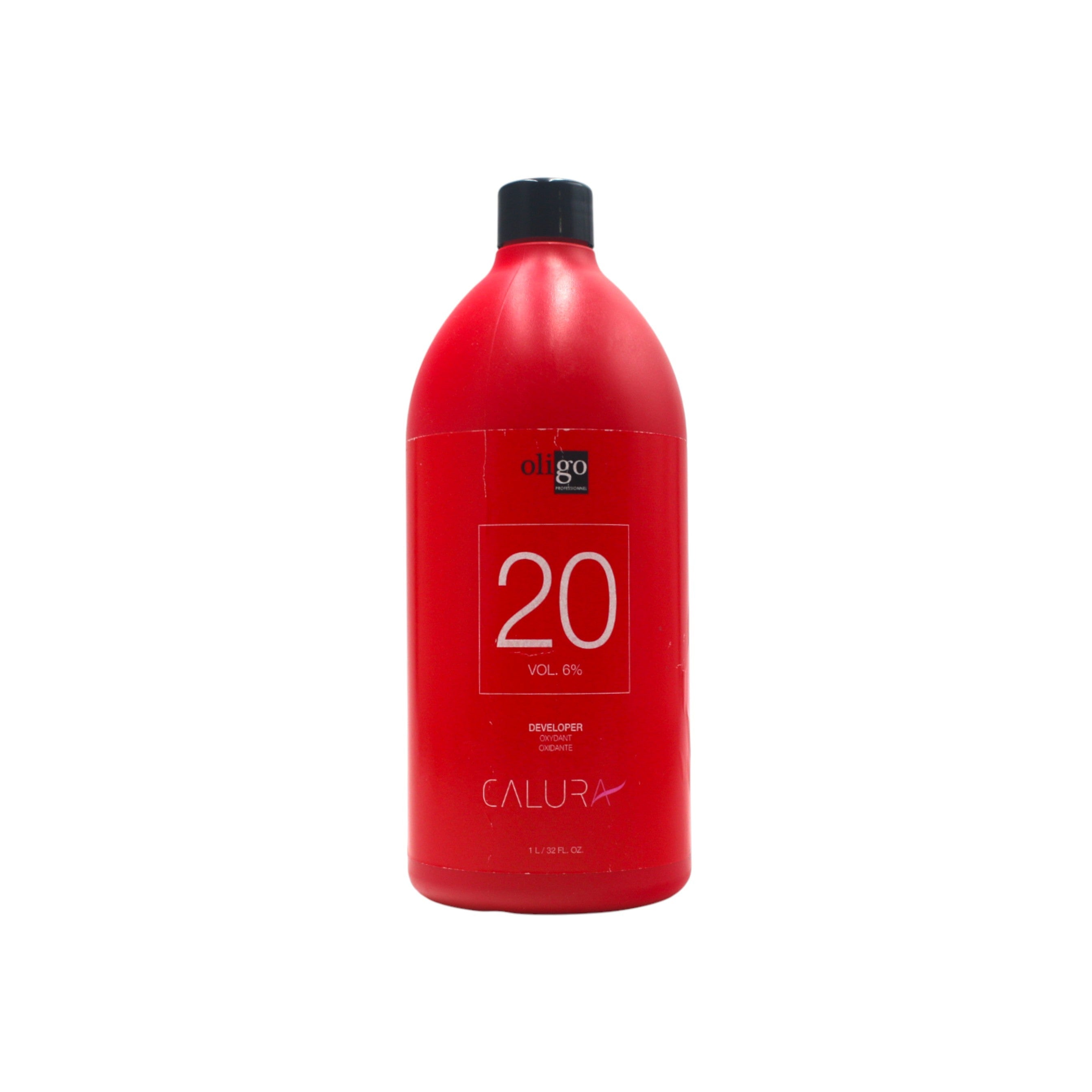 Oligo Calura 20 Vol 6% Developer 32 oz | Professional Hair Color Activator
