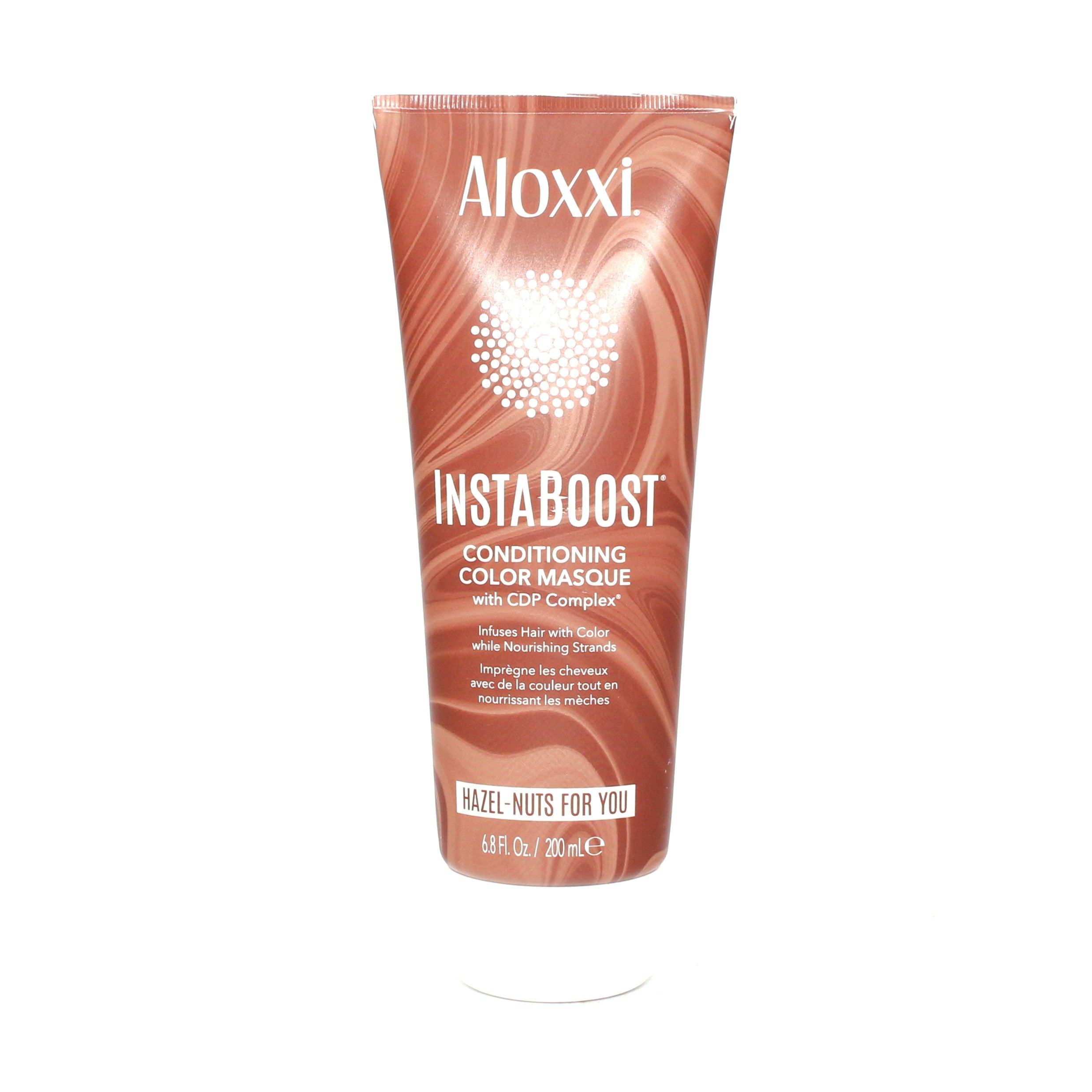 Aloxxi Instaboost Conditioning Color Masque Hazel-Nuts For You 6.8 oz - Overstock Beauty Supply