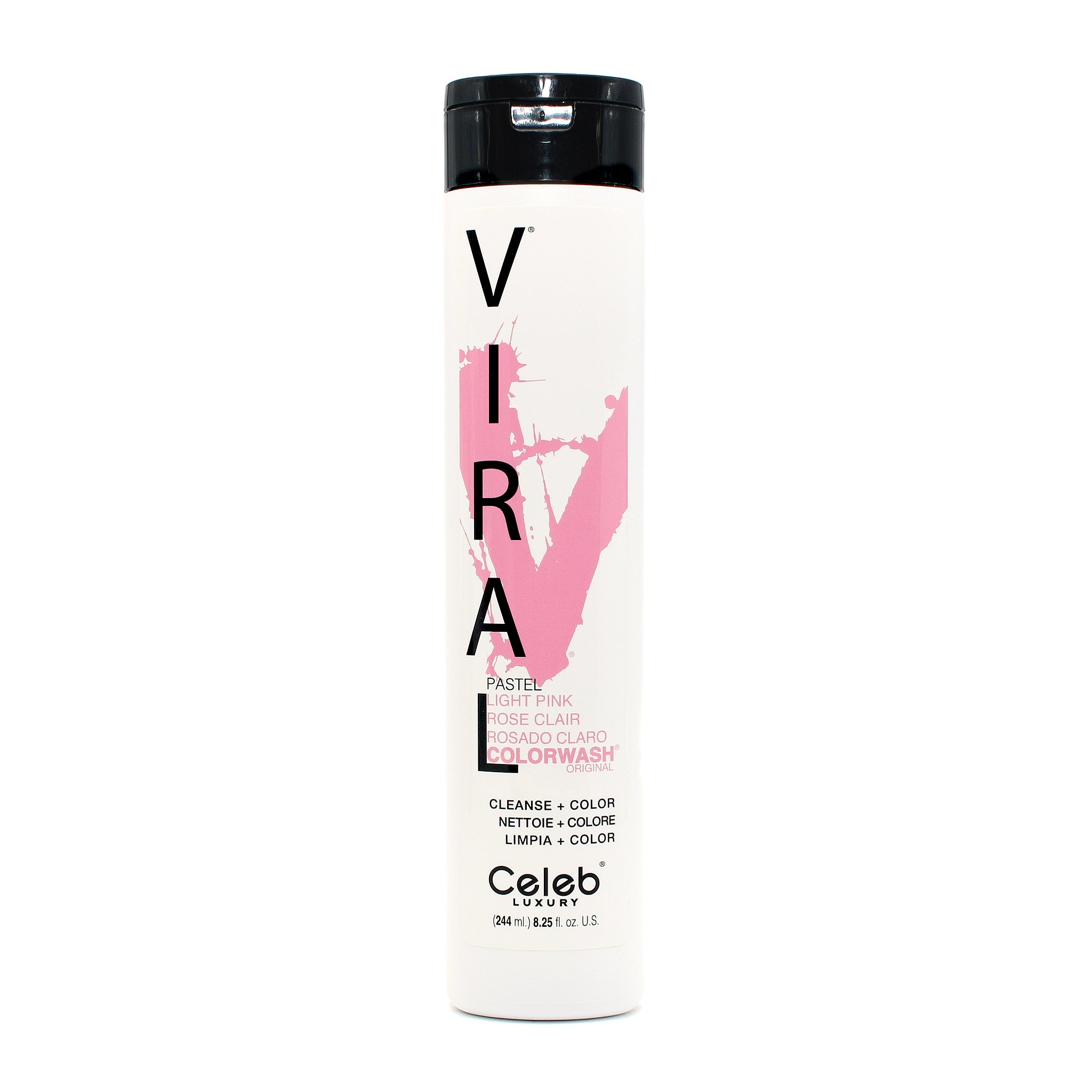 Celeb Luxury Viral Pastel Light Pink Color Wash 8.25 oz - Overstock Beauty Supply