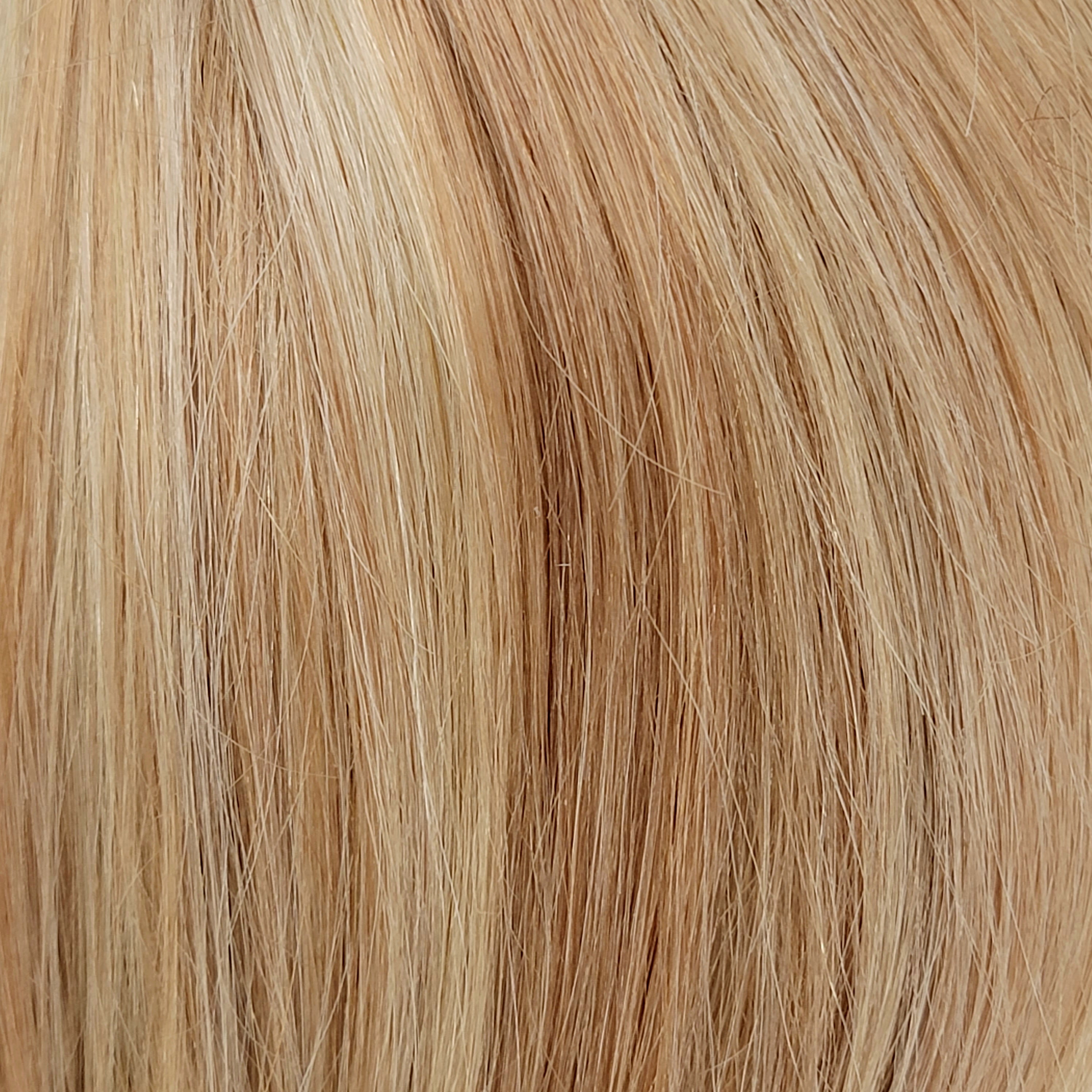 Babe 100% Human Hair Extensions Doll Bangs Straight Across Clip In Bangs Bridget #27/613 - Overstock Beauty Supply