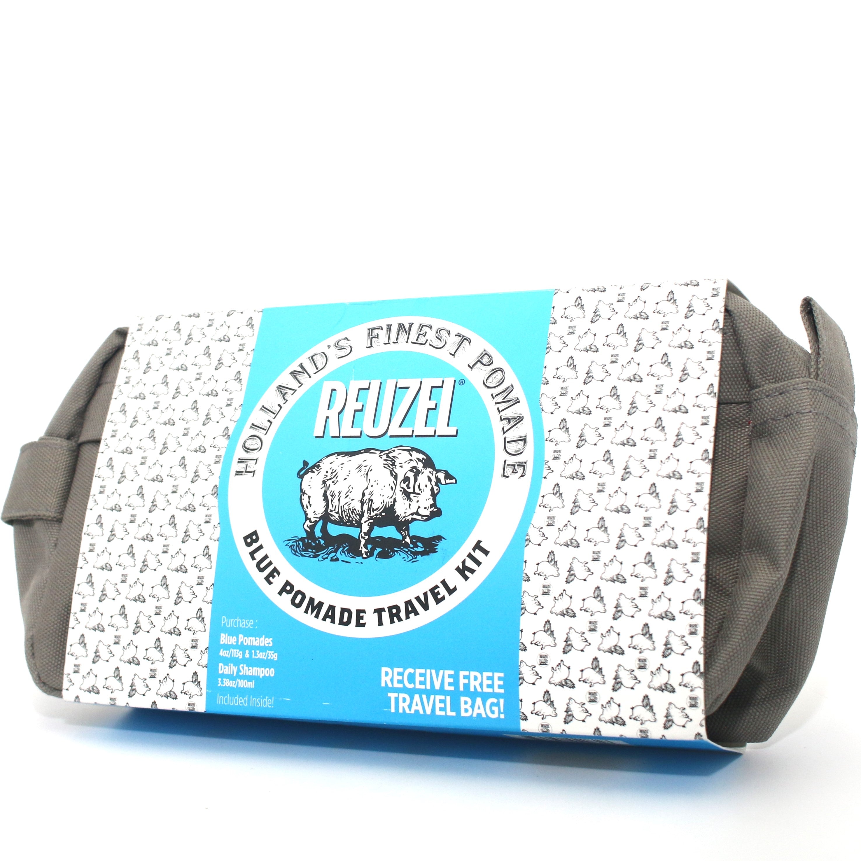 Reuzel Blue Pomade Travel Kit - Overstock Beauty Supply