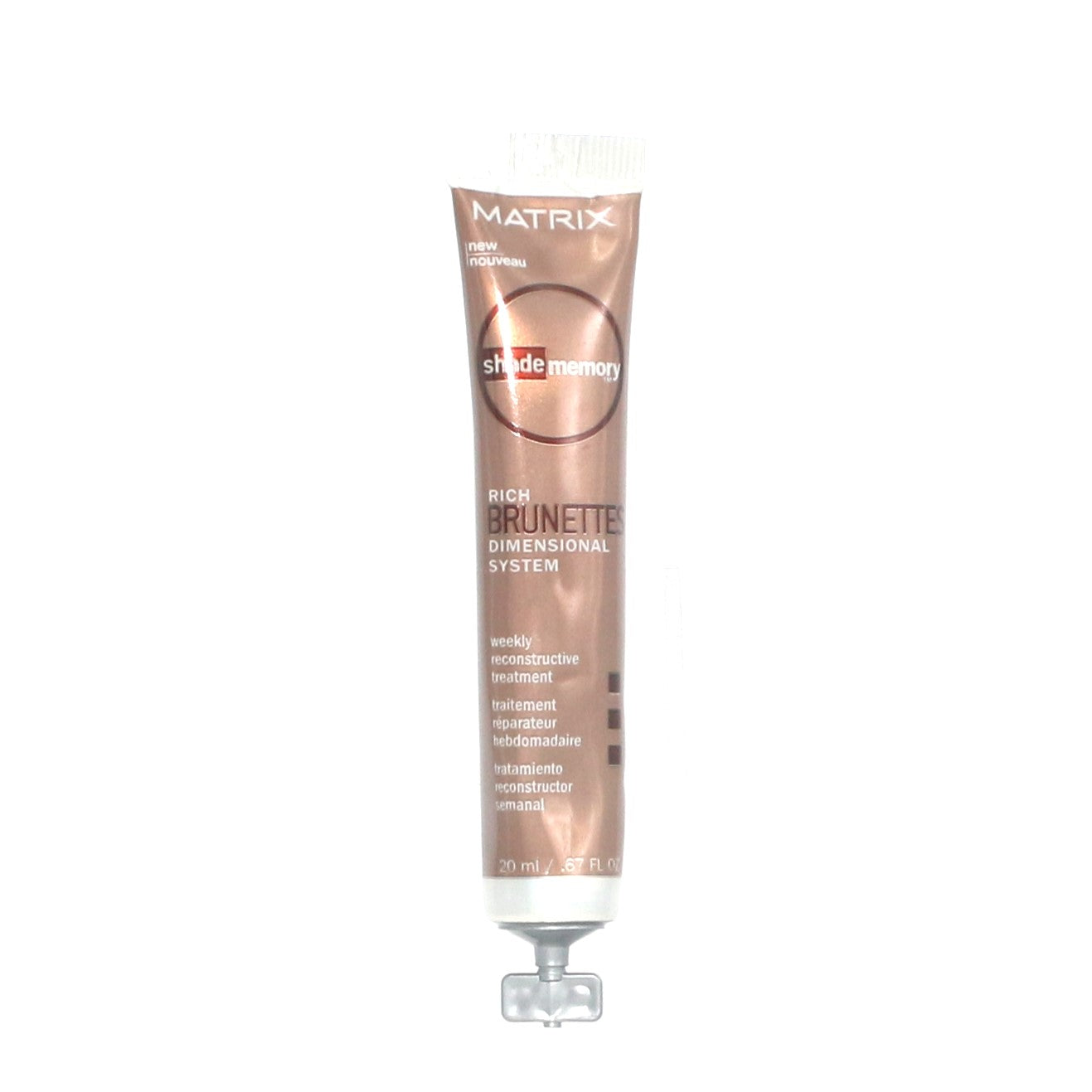 MATRIX Shade Memory Rich Brunettes Dimensional System .67 oz (Pack of 2) - Overstock Beauty Supply