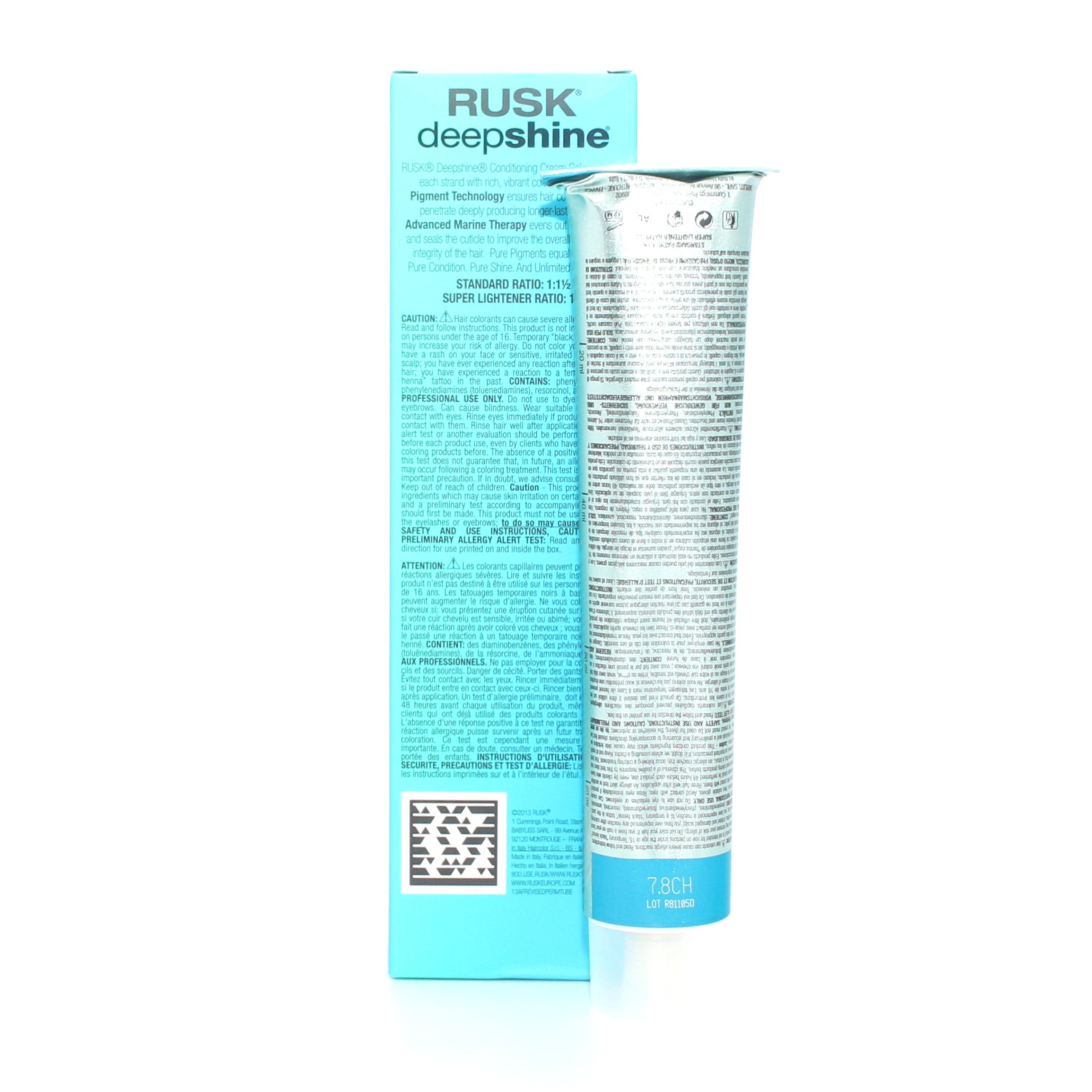 Rusk Deep Shine Pure Pigments Conditioning Cream Color 3.4 oz - Overstock Beauty Supply