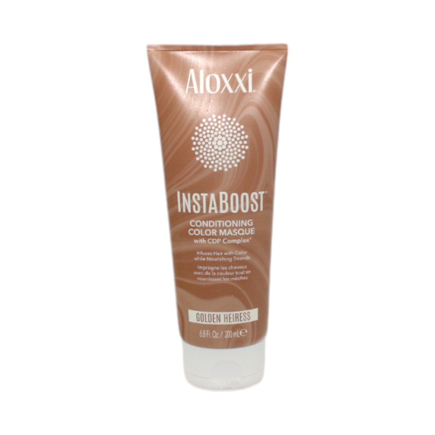 Aloxxi Insta Boost Conditioning Color Masque Golden Heiress 6.8 oz - Overstock Beauty Supply