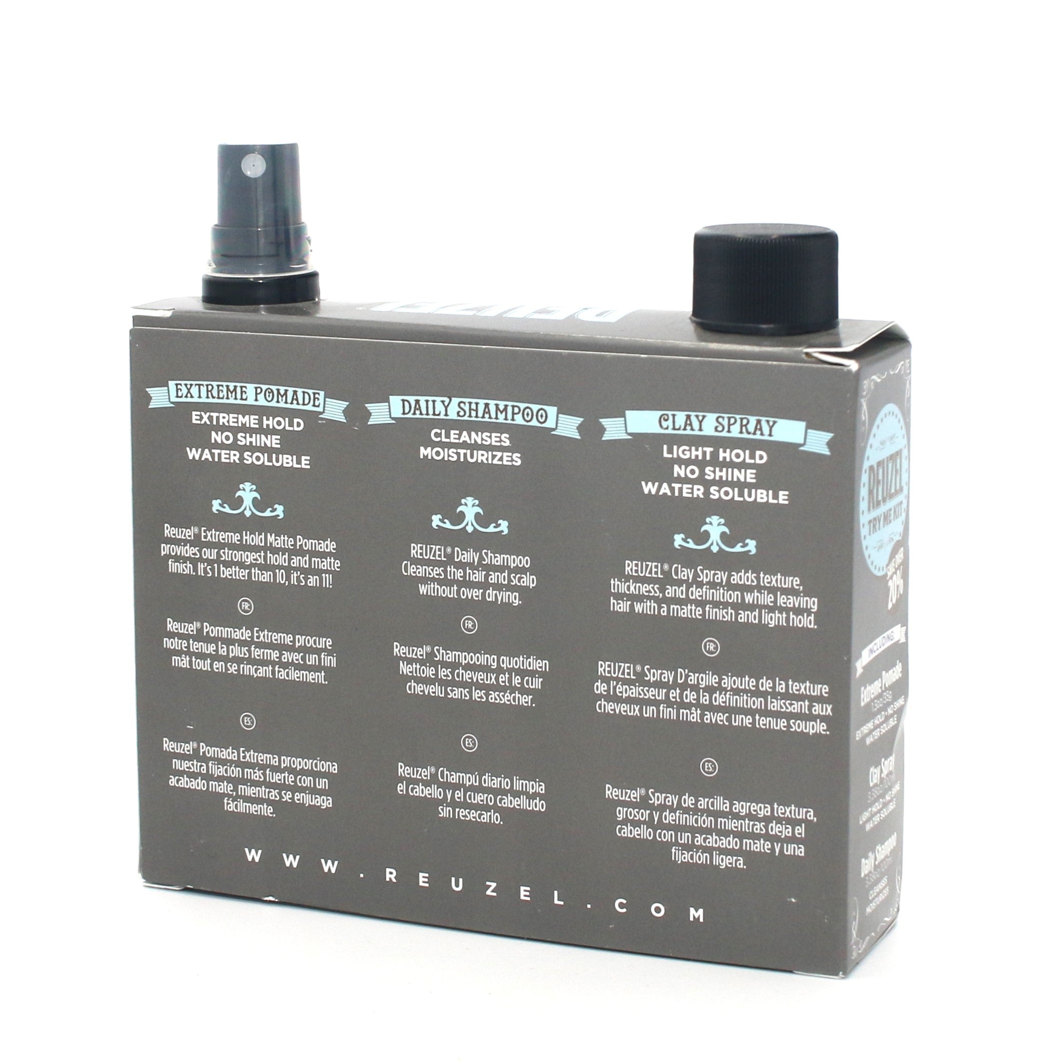 Reuzel Extreme Hold Try Me Kit - Overstock Beauty Supply