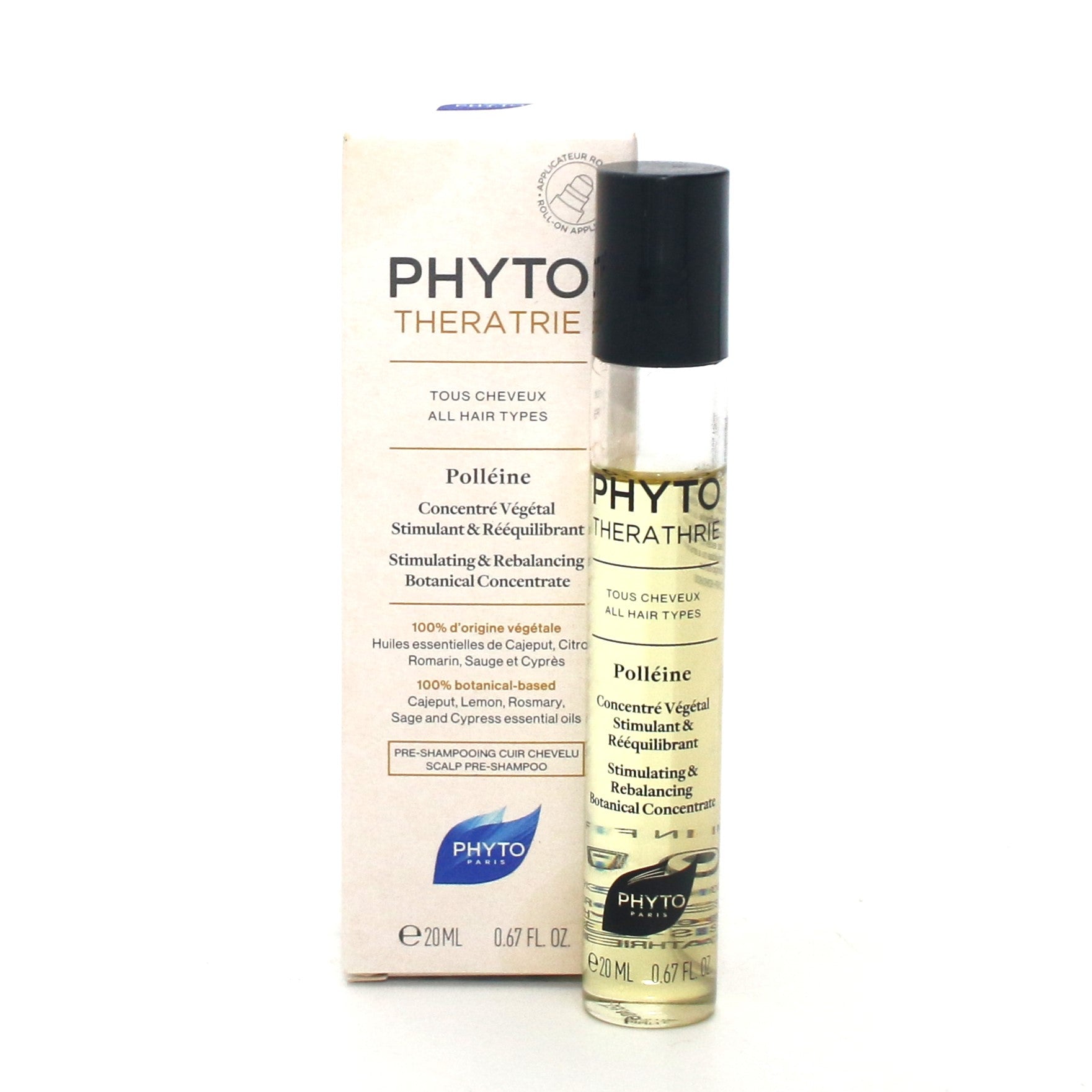 Phyto Paris Theratrie Stimulating and Rebalancing Botanical Concentrate 0.67 oz - Overstock Beauty Supply
