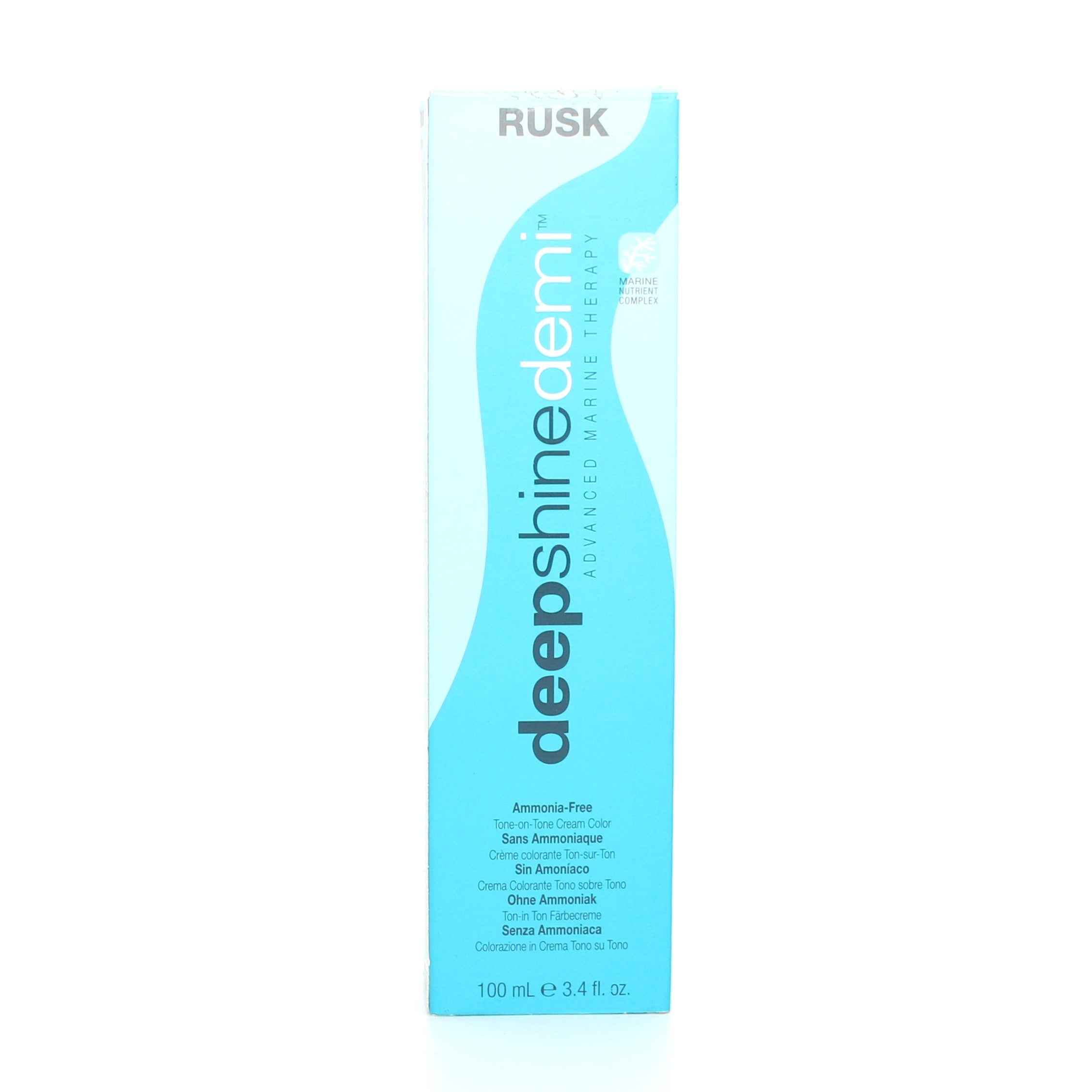 Rusk Deep Shine Demi Permanent Ammonia Free Tone on Tone Cream Color 3.4 oz - Overstock Beauty Supply