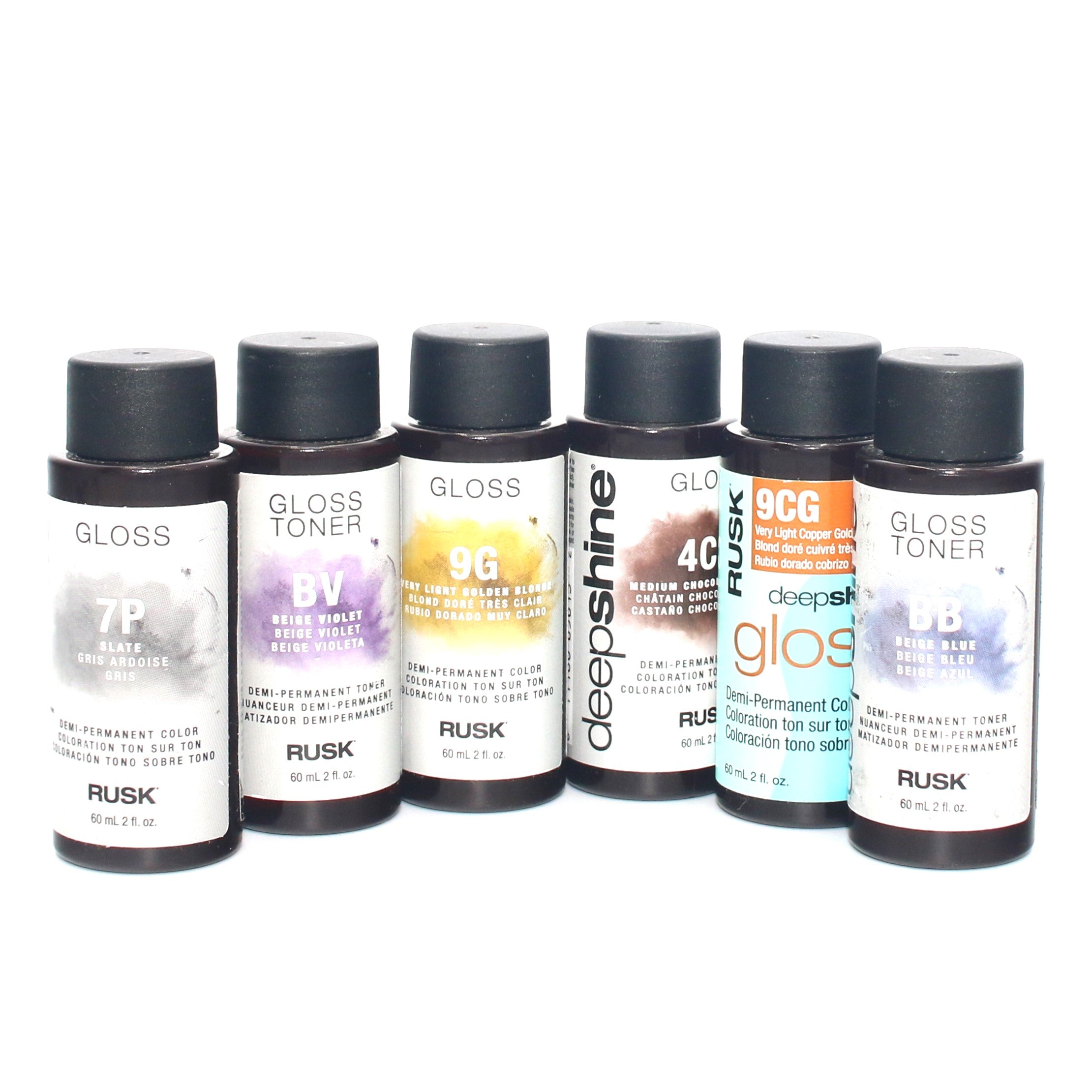 Rusk Deep Shine Gloss Demi Permanent Color 2 oz - Overstock Beauty Supply