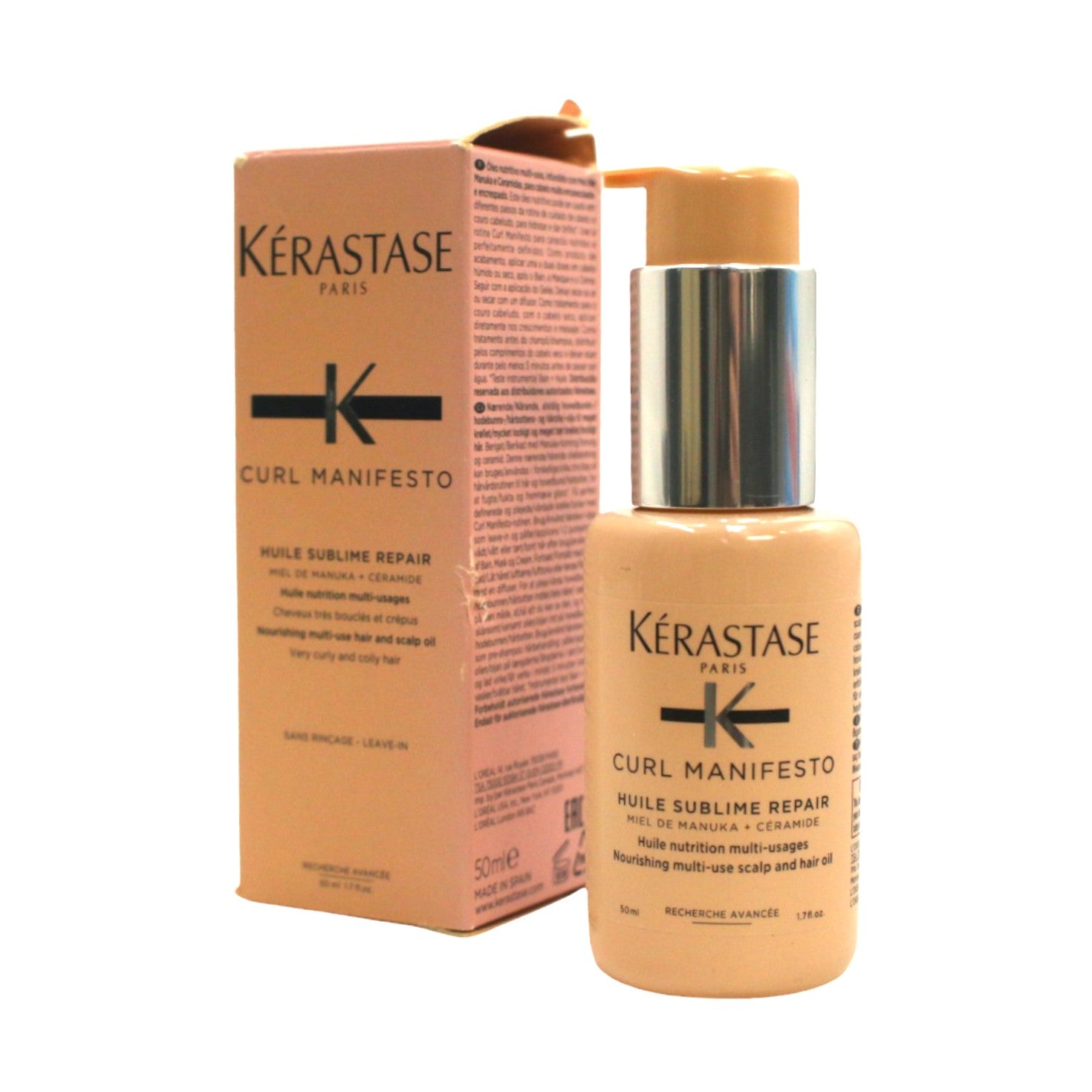 OBSustainables Kerastase Curl Manifesto Huile Sublime Multi-Use Oil 1.7 oz - Overstock Beauty Supply
