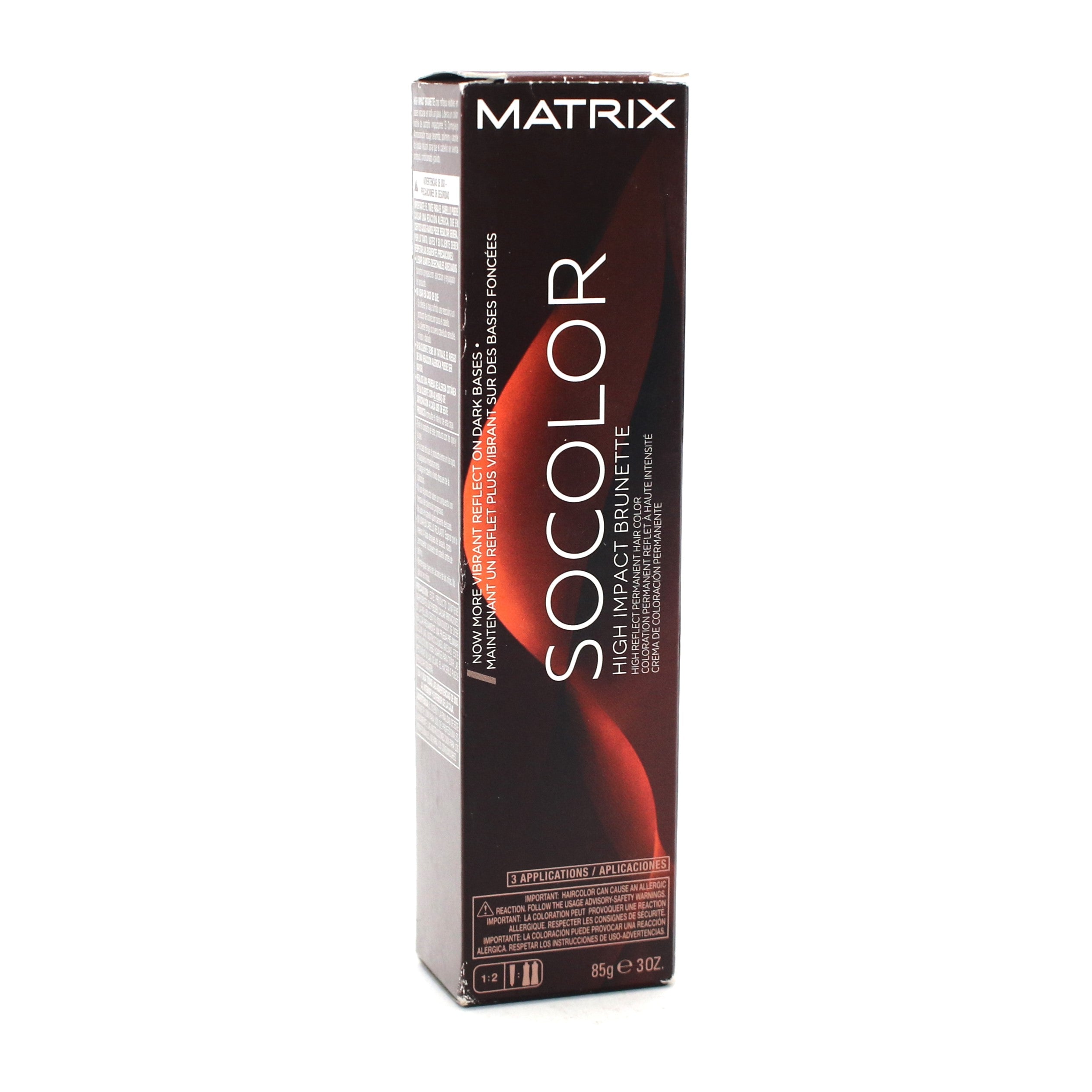 Matrix SoColor High Impact Brunette High Reflect Permanent Hair Color 3 oz - Overstock Beauty Supply