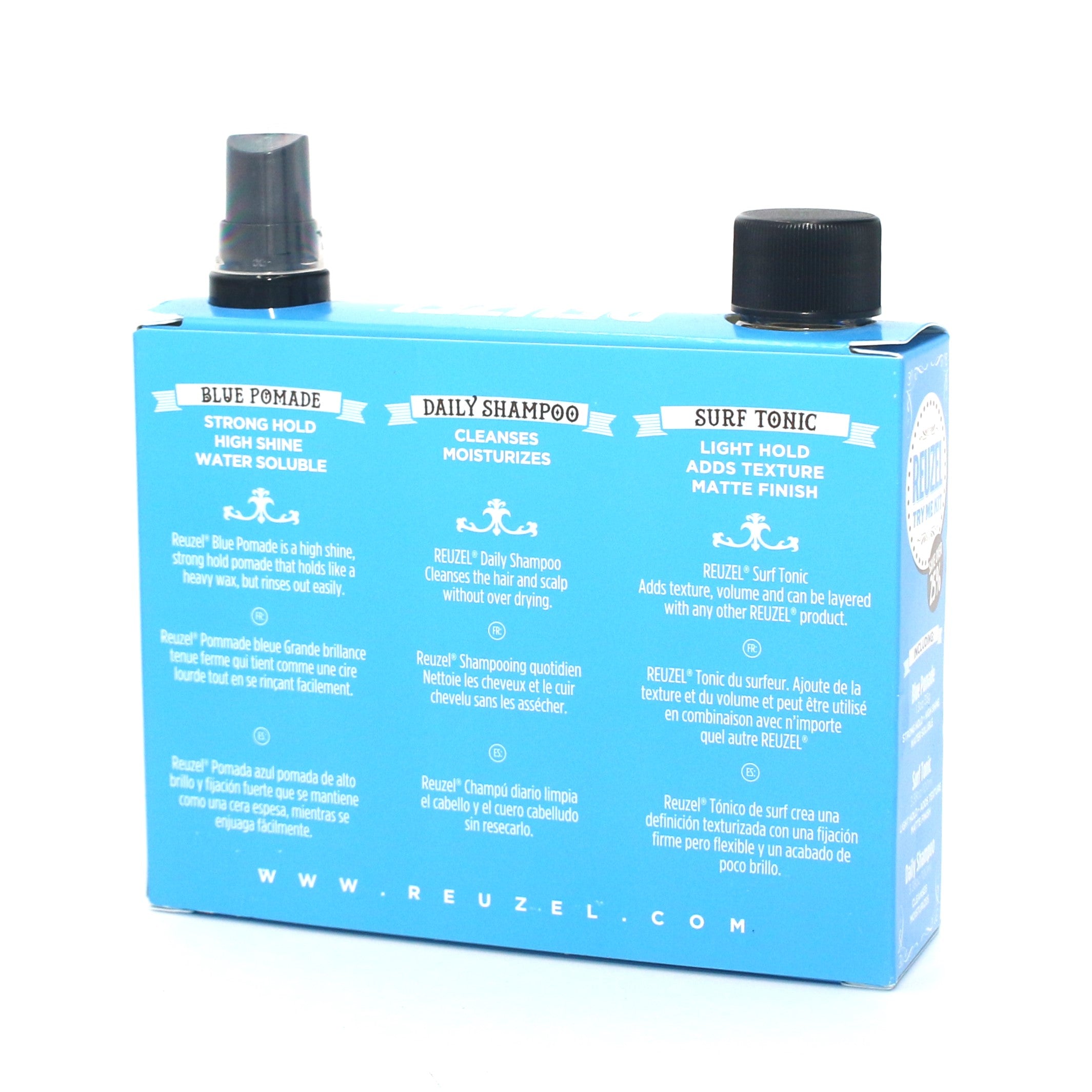 Reuzel Blue Pomade Try Me Kit - Overstock Beauty Supply