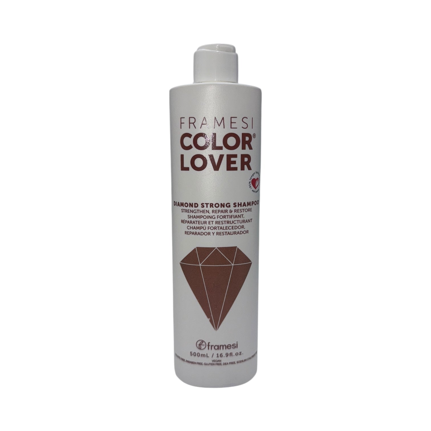 Framesi Color Lover Diamond Strong Shampoo 16.9 oz - Overstock Beauty Supply
