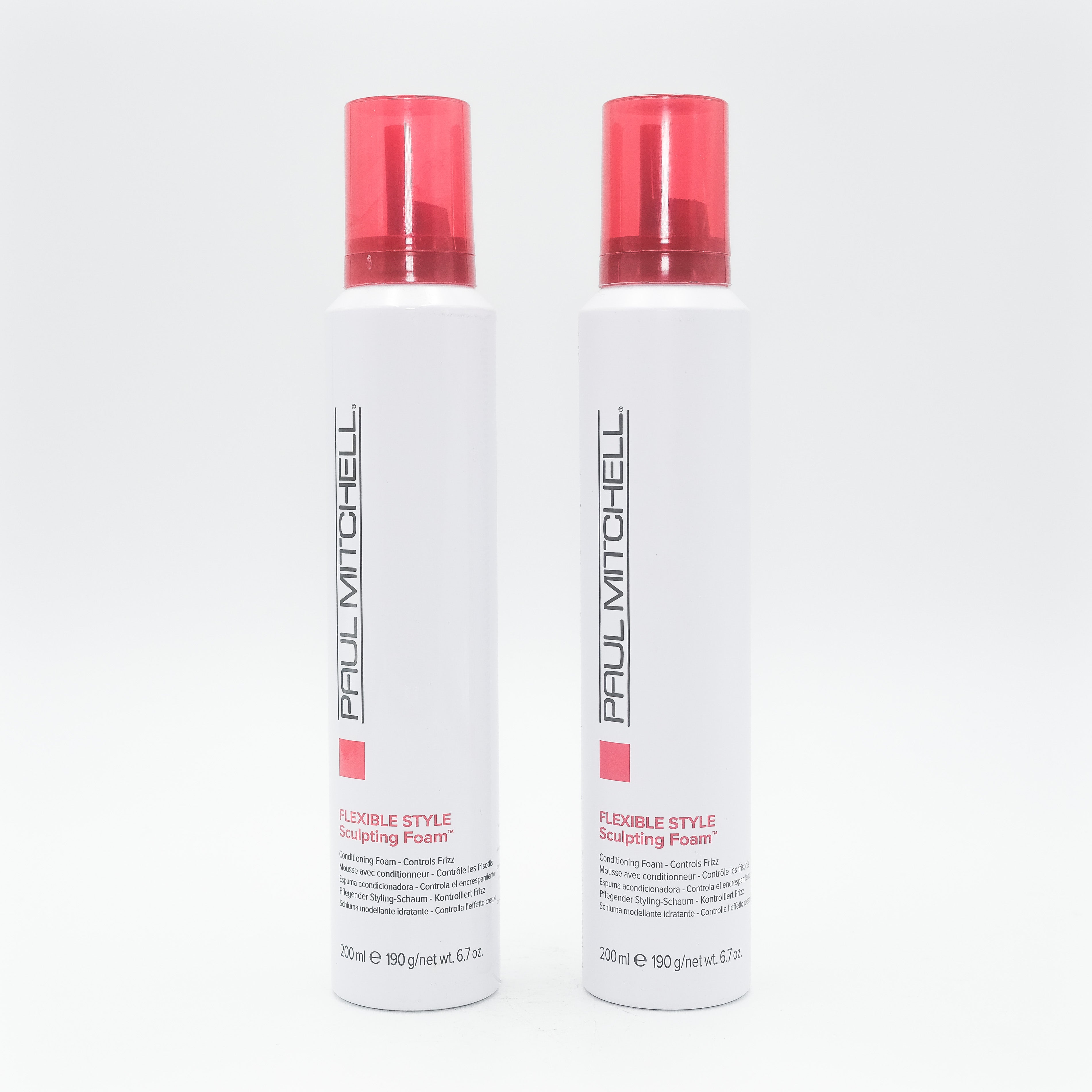 Paul Mitchell Flexible Style Sculpting Foam 6.7 oz (Pack of 2) - Overstock Beauty Supply
