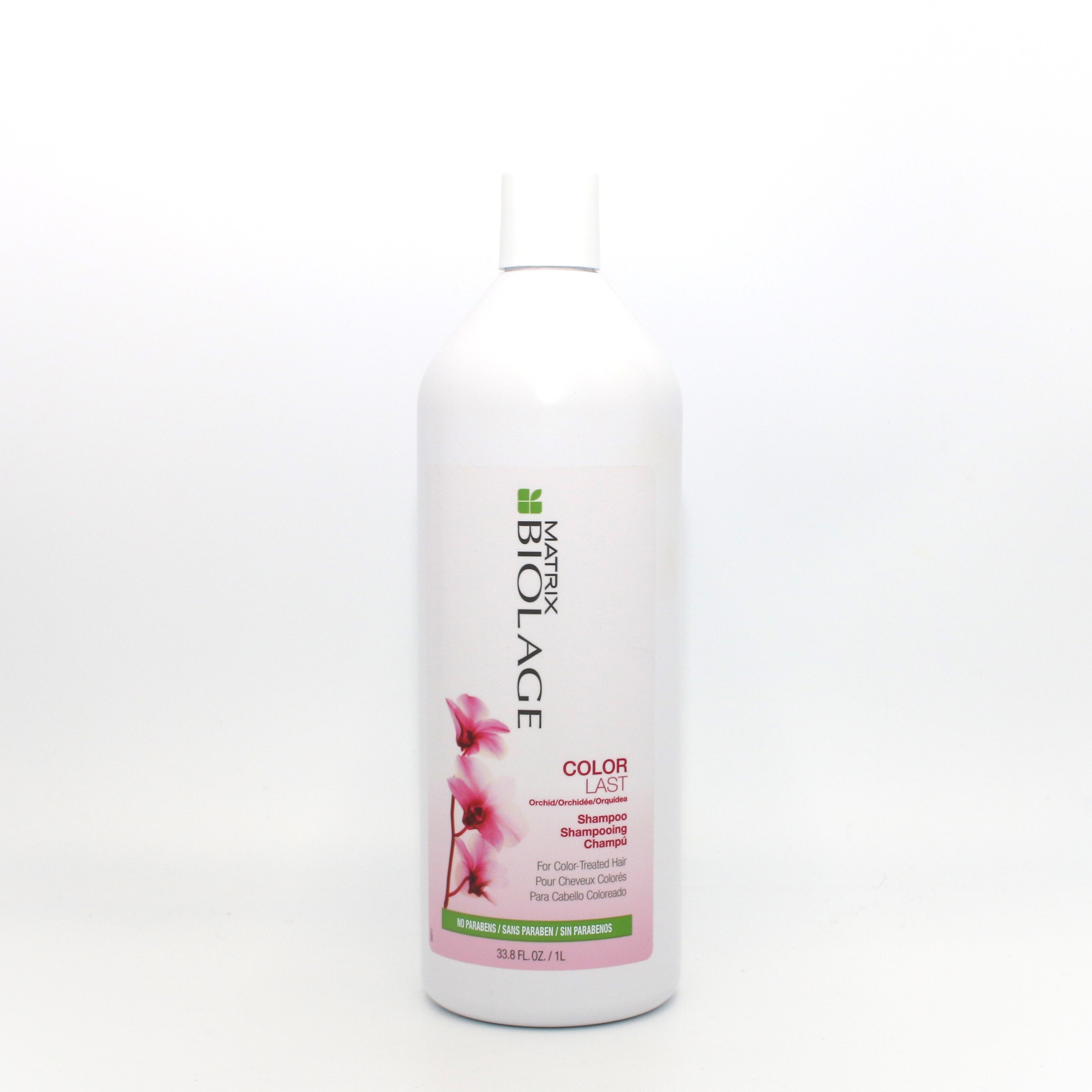 Matrix Biolage Color Last Orchid Shampoo for Color Treated Hair 33.8 oz - Overstock Beauty Supply