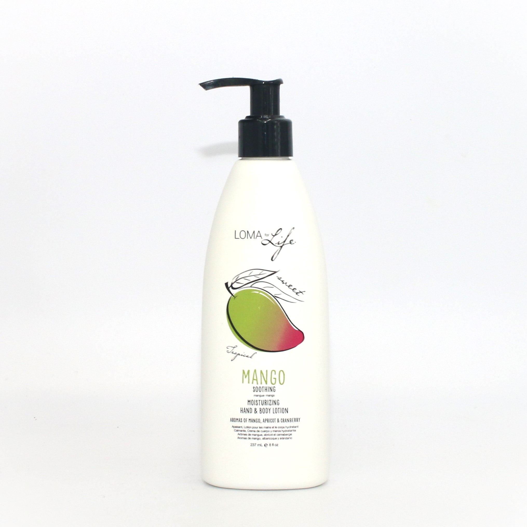 LOMA FOR LIFE Sweet Tropical Mango Hand & Body Lotion 8 oz - Overstock Beauty Supply