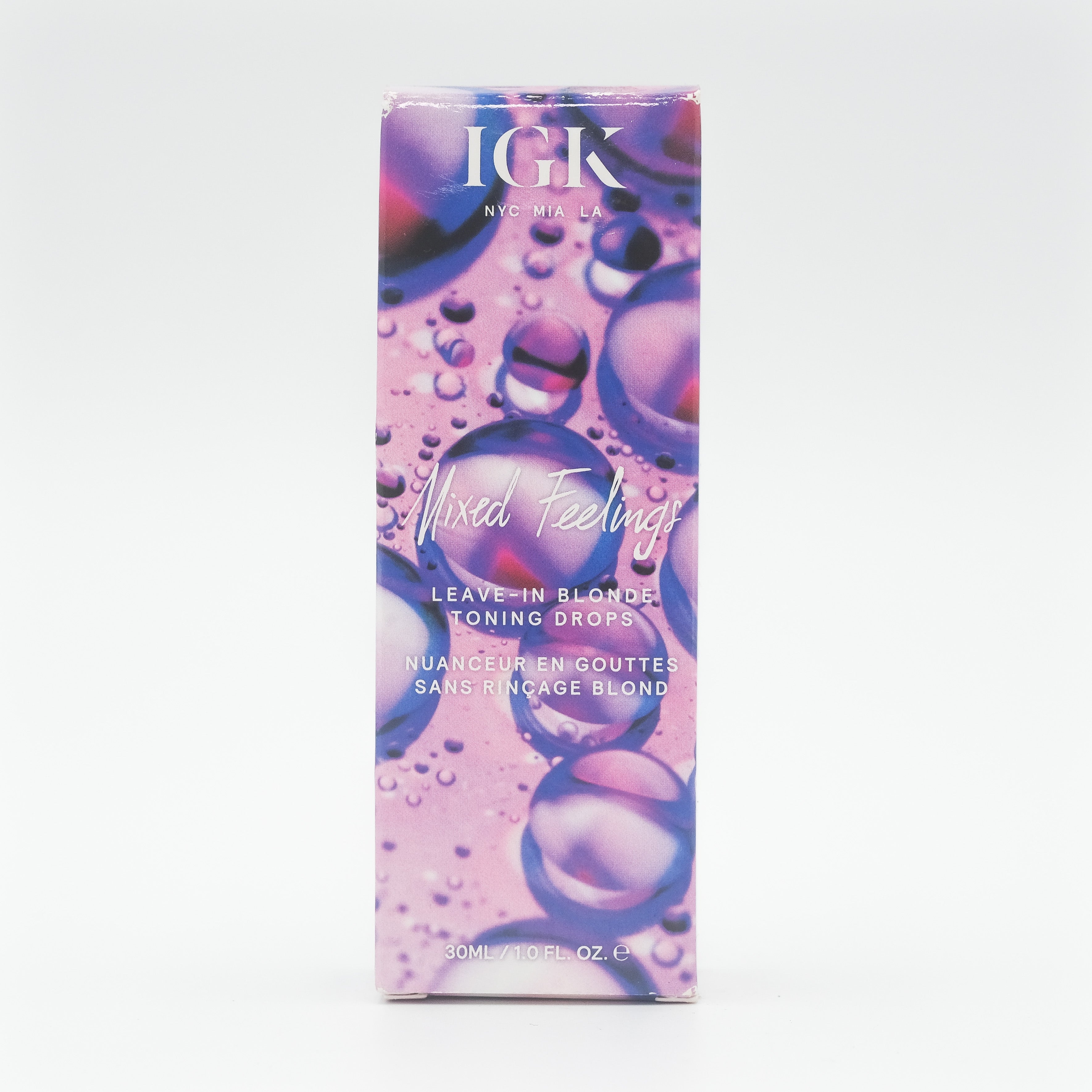 IGK Mixed Feelings Leave-In Blonde Toning Drops 1 oz - Overstock Beauty Supply