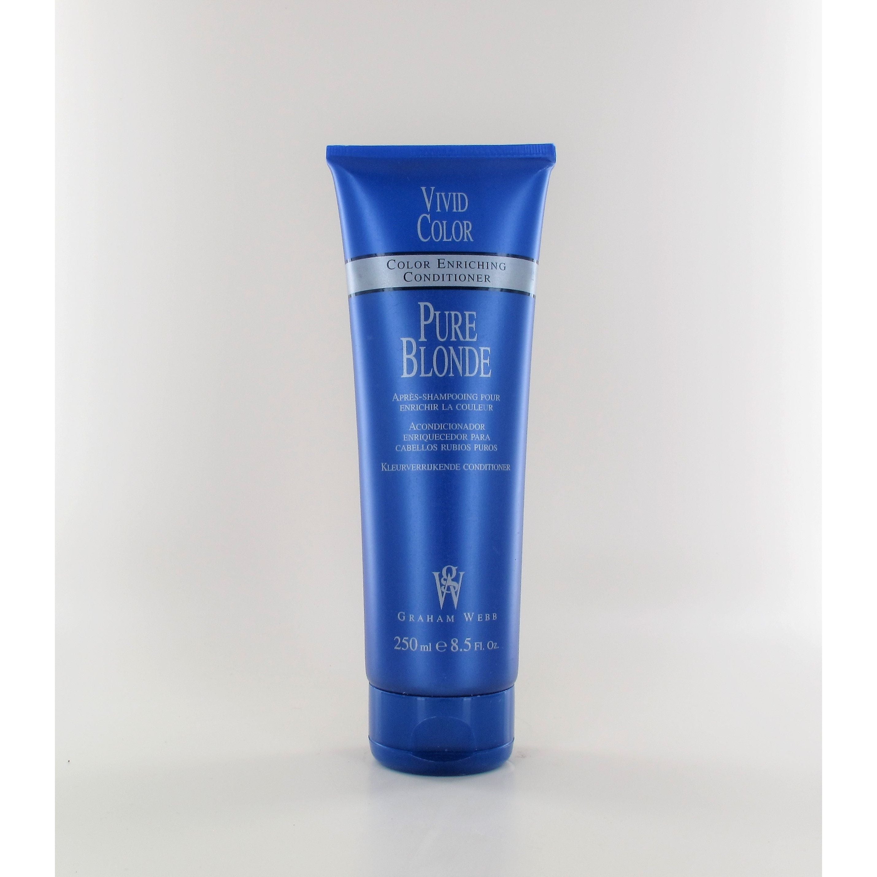 Graham Webb Vivid Color Pure Blonde Color Enriching Conditioner 8.5 Oz - Overstock Beauty Supply