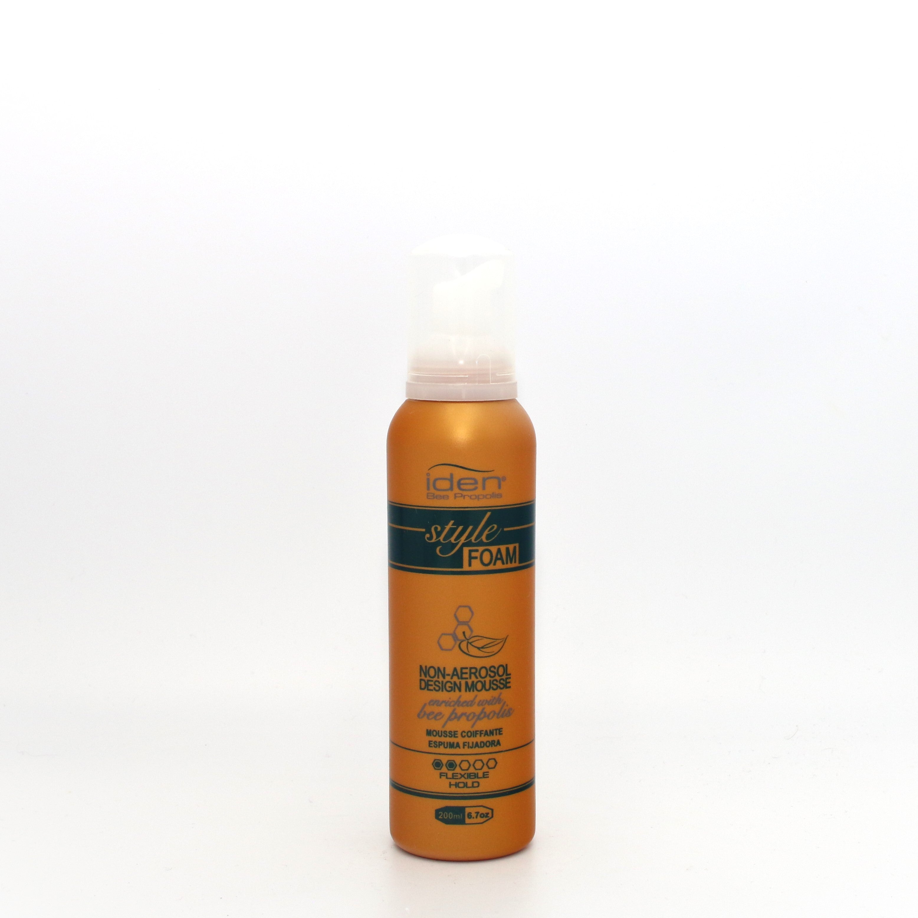 IDEN Bee Propolis Style Foam Non-Aerosol Design Mousse 6.7 oz - Overstock Beauty Supply