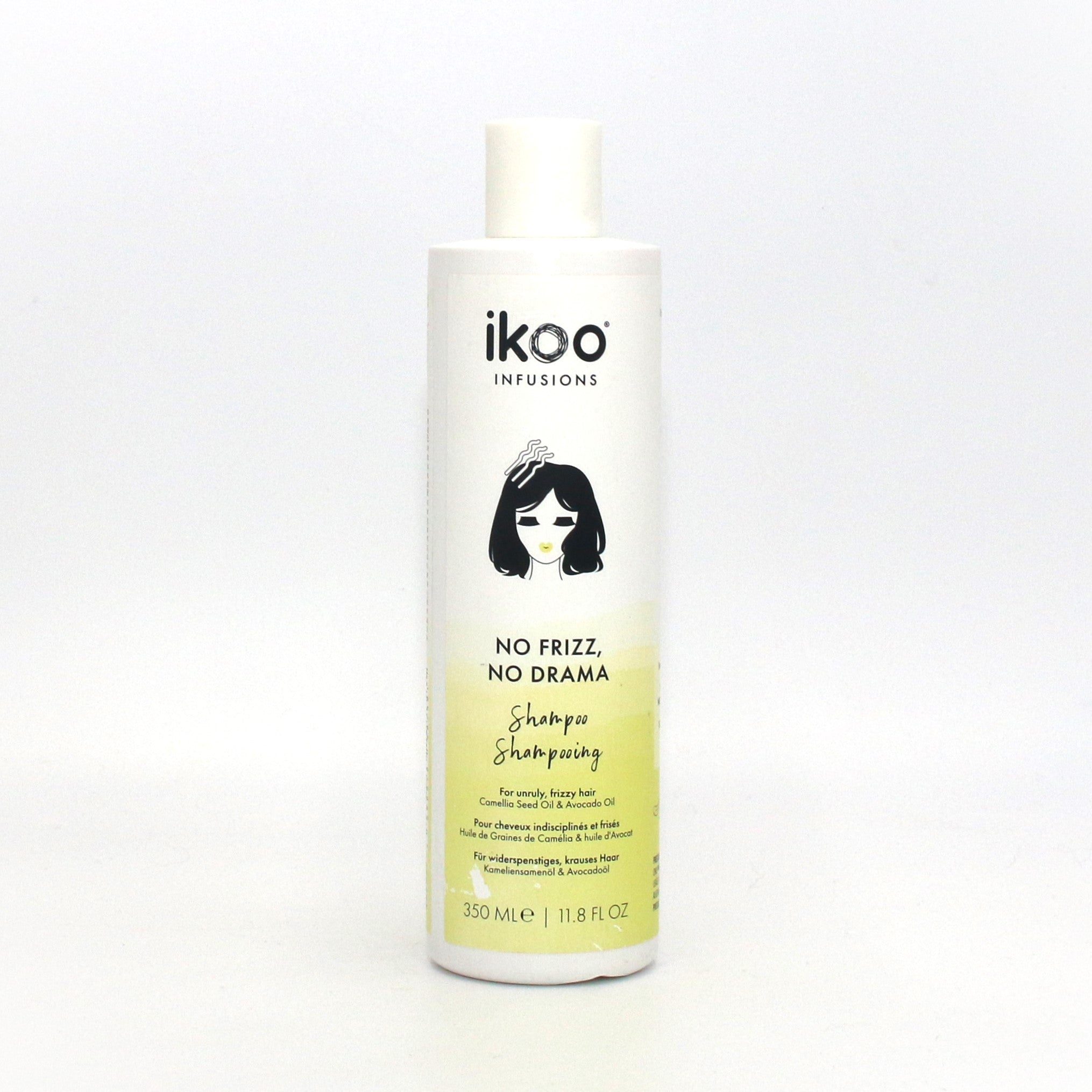 Ikoo Infusions No Frizz No Drama Shampoo 11.8 oz - Overstock Beauty Supply