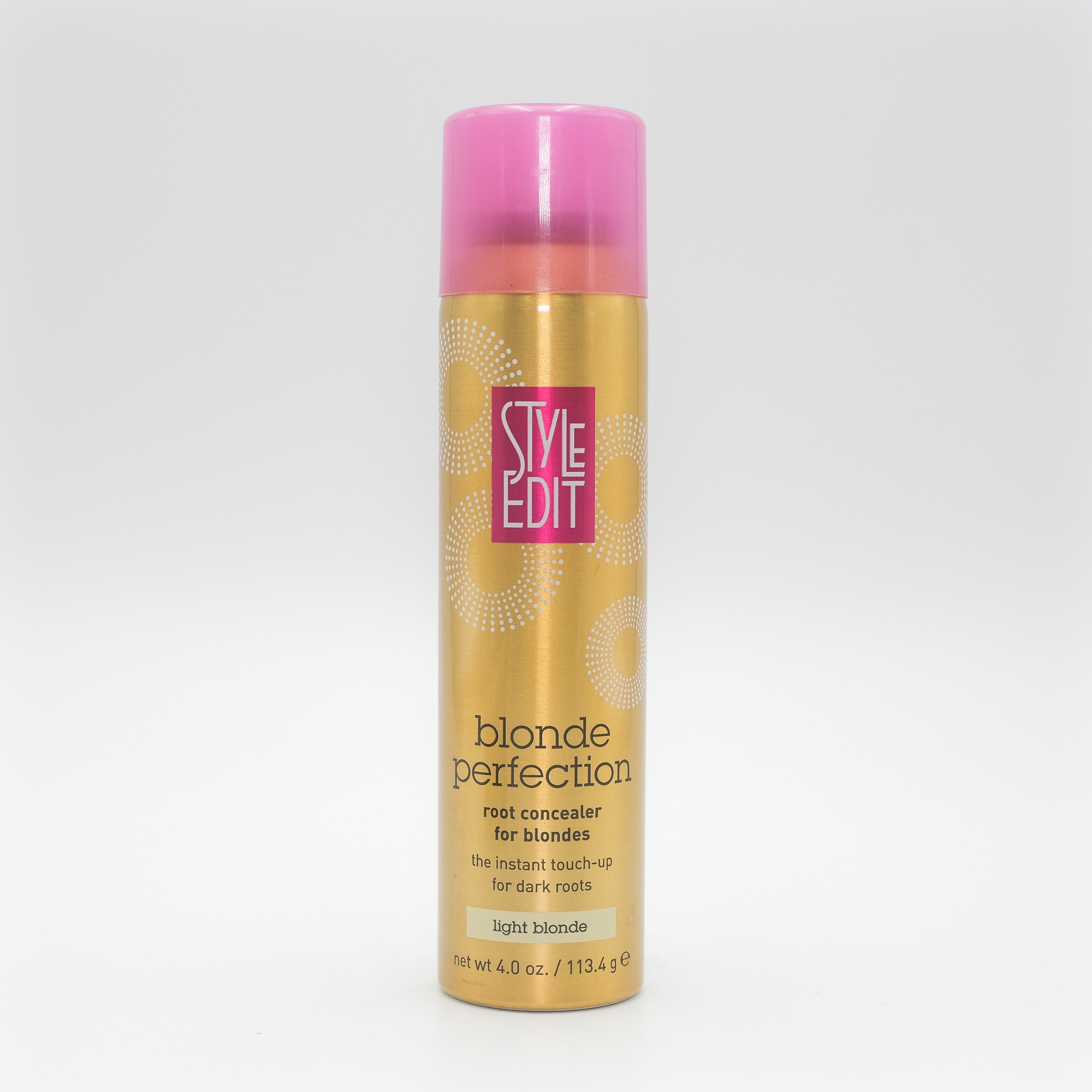 STYLE EDIT Blonde Perfection Root Concealer For Blondes Light Blonde 4.0 oz - Overstock Beauty Supply