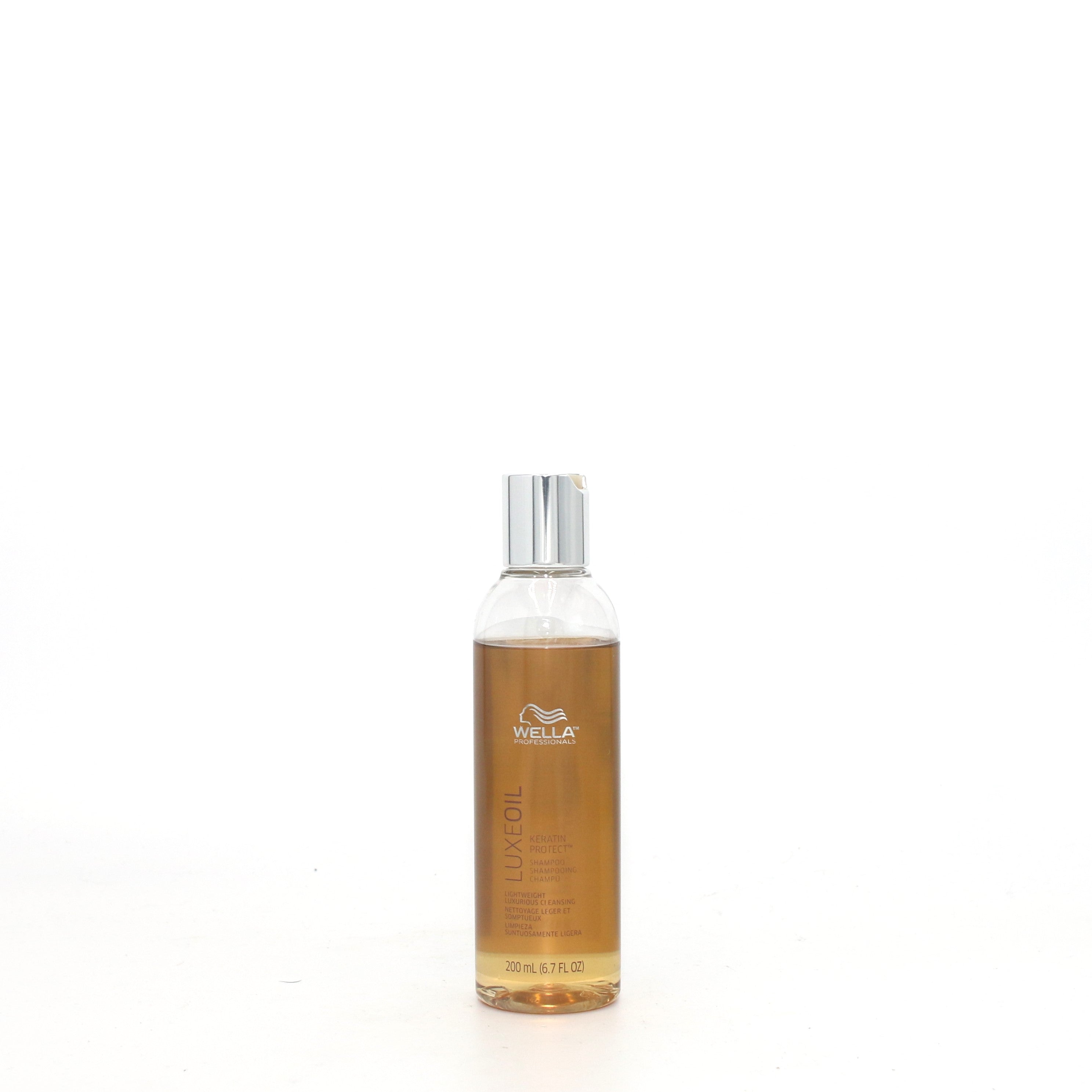 WELLA Luxe Oil Keratin Protect Shampoo 6.7 oz - Overstock Beauty Supply