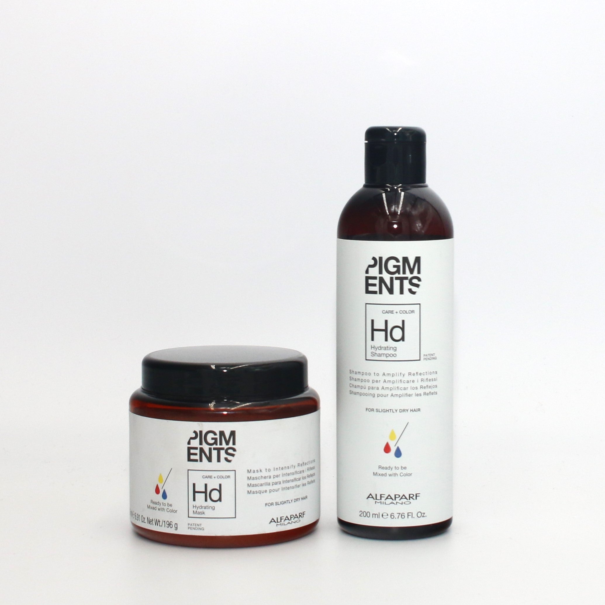 ALFAPARF Care + Color Hydrating Mask 6.91 oz Hydrating Shampoo 6.76 oz Set - Overstock Beauty Supply